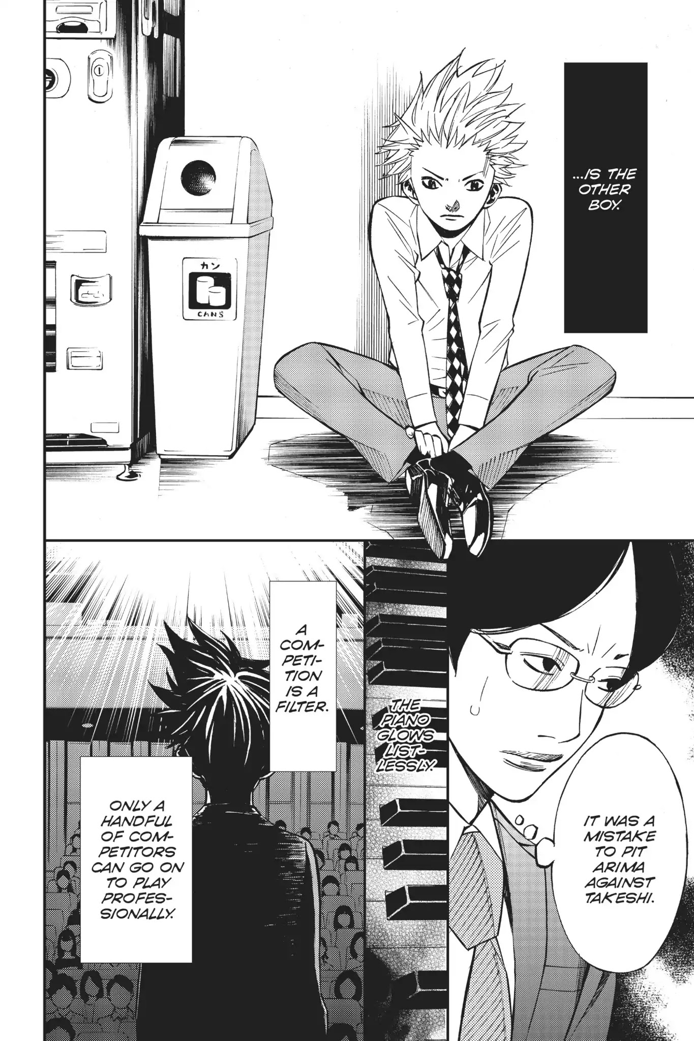 Shigatsu wa Kimi no Uso Chapter 27 page 32 - Chapter 27: Super-Imposed Outlines