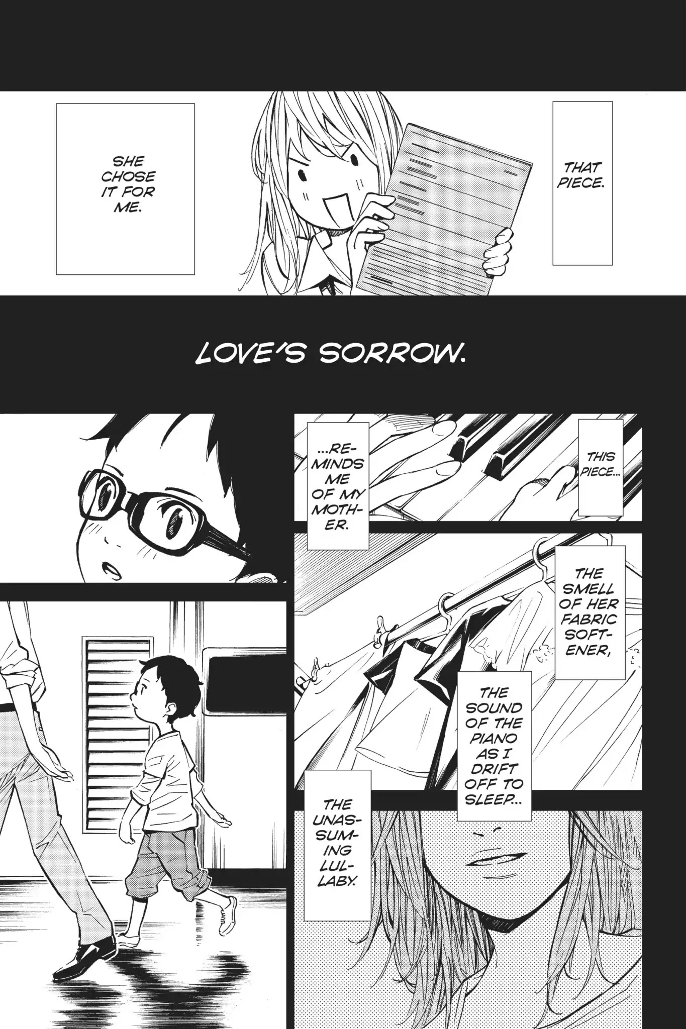 Shigatsu wa Kimi no Uso Chapter 27 page 37 - Chapter 27: Super-Imposed Outlines