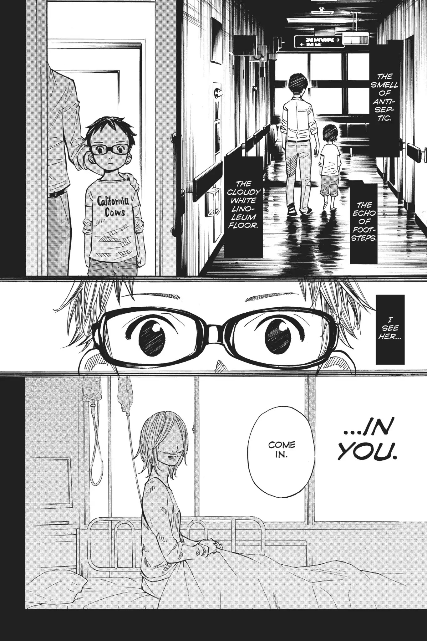 Shigatsu wa Kimi no Uso Chapter 27 page 38 - Chapter 27: Super-Imposed Outlines
