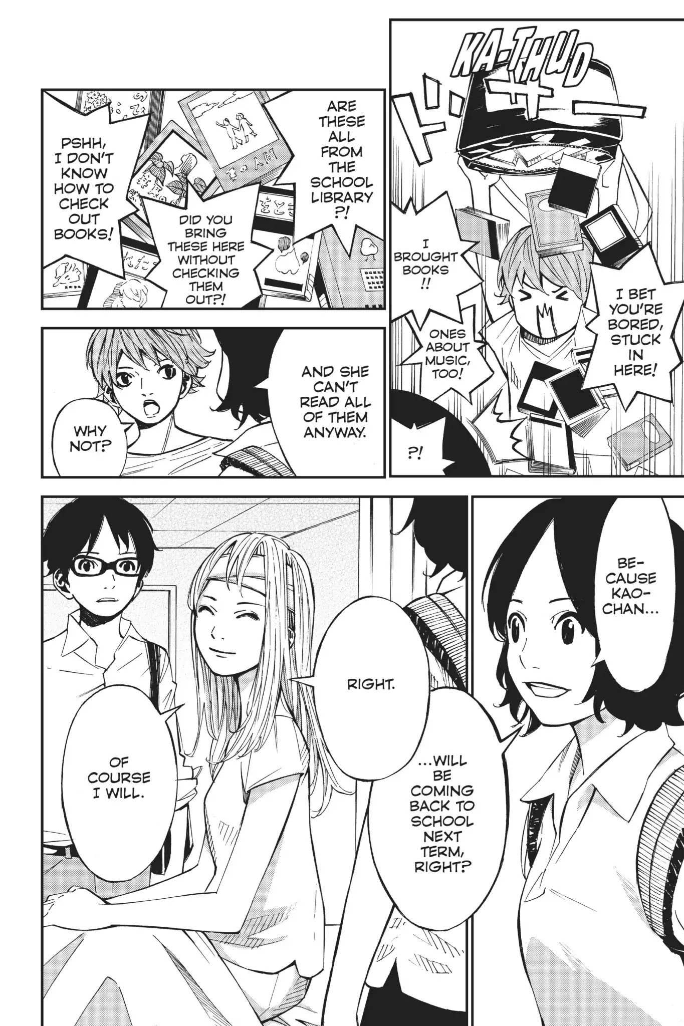 Shigatsu wa Kimi no Uso Chapter 27 page 7 - Chapter 27: Super-Imposed Outlines