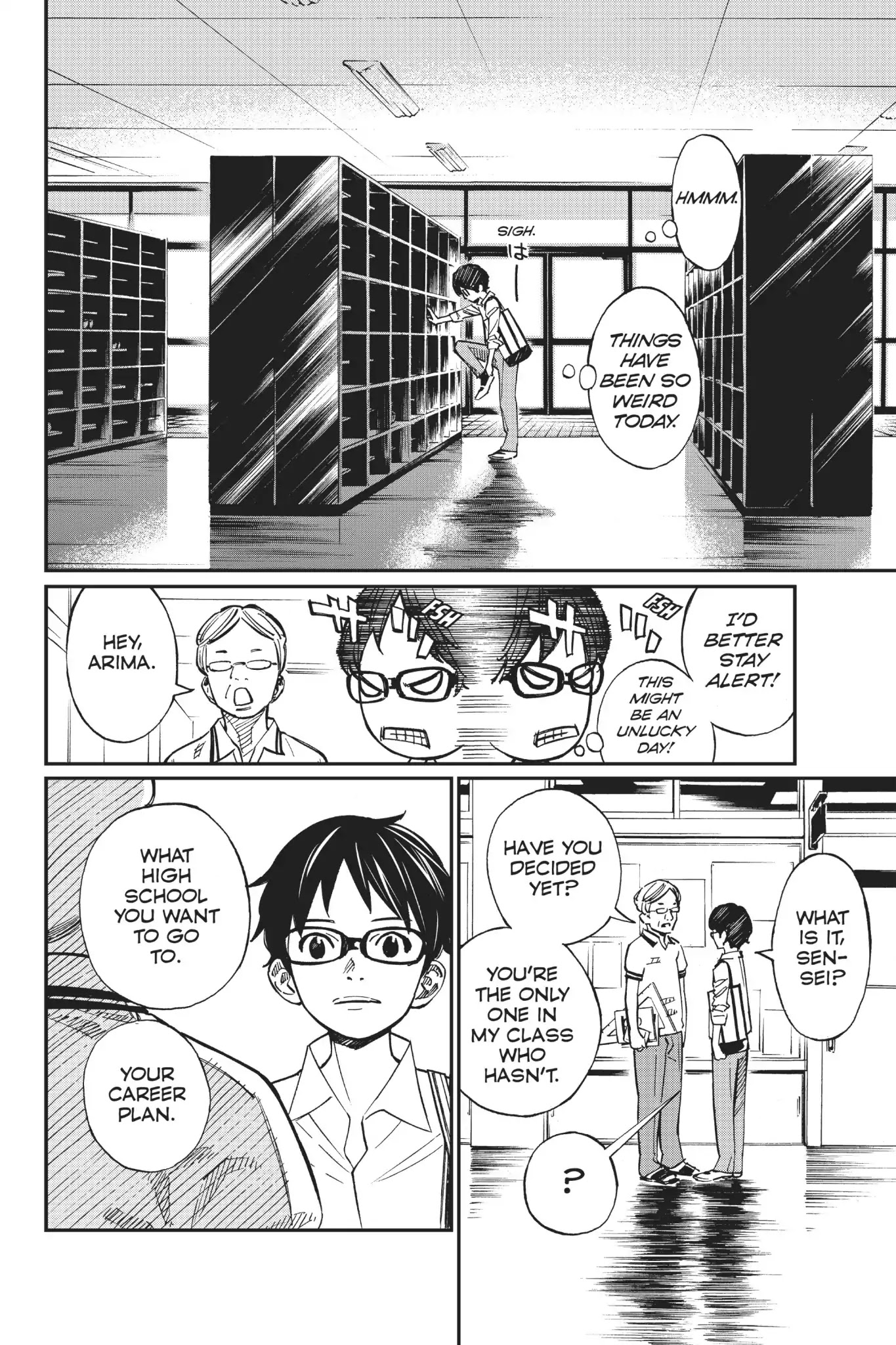 Shigatsu wa Kimi no Uso Chapter 28 page 17 - Chapter 28: Footprints