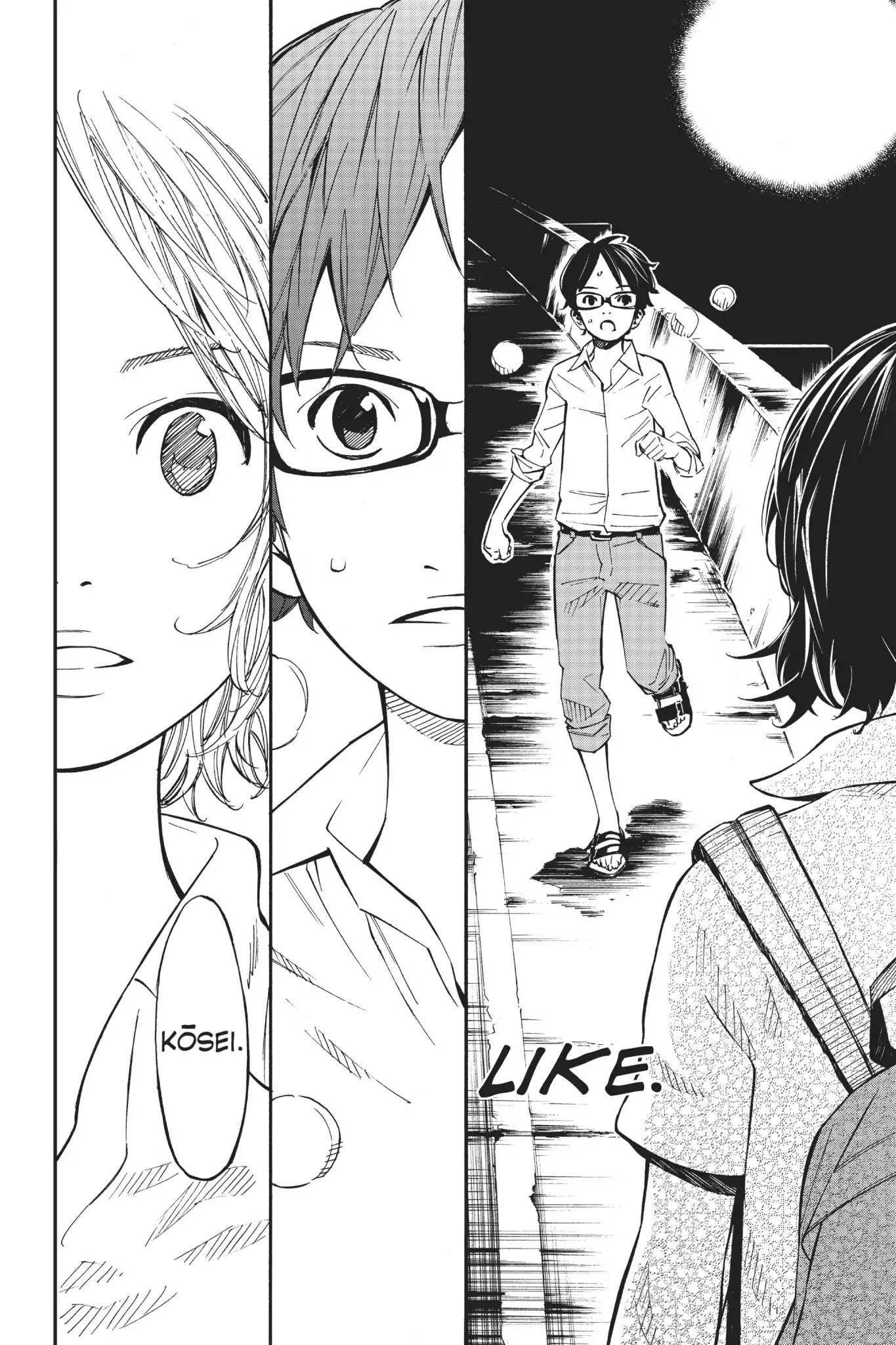 Shigatsu wa Kimi no Uso Chapter 28 page 27 - Chapter 28: Footprints