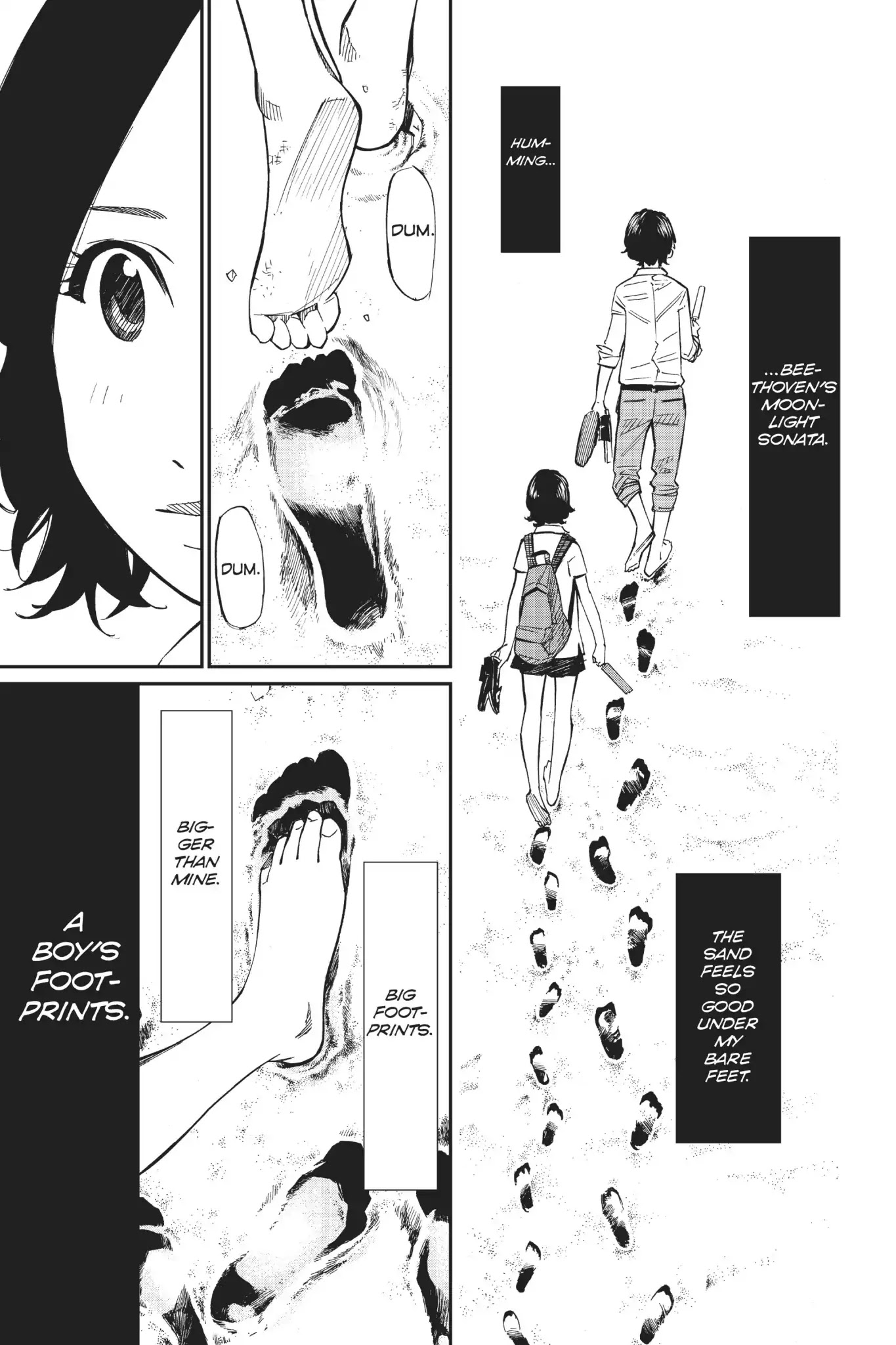 Shigatsu wa Kimi no Uso Chapter 28 page 32 - Chapter 28: Footprints