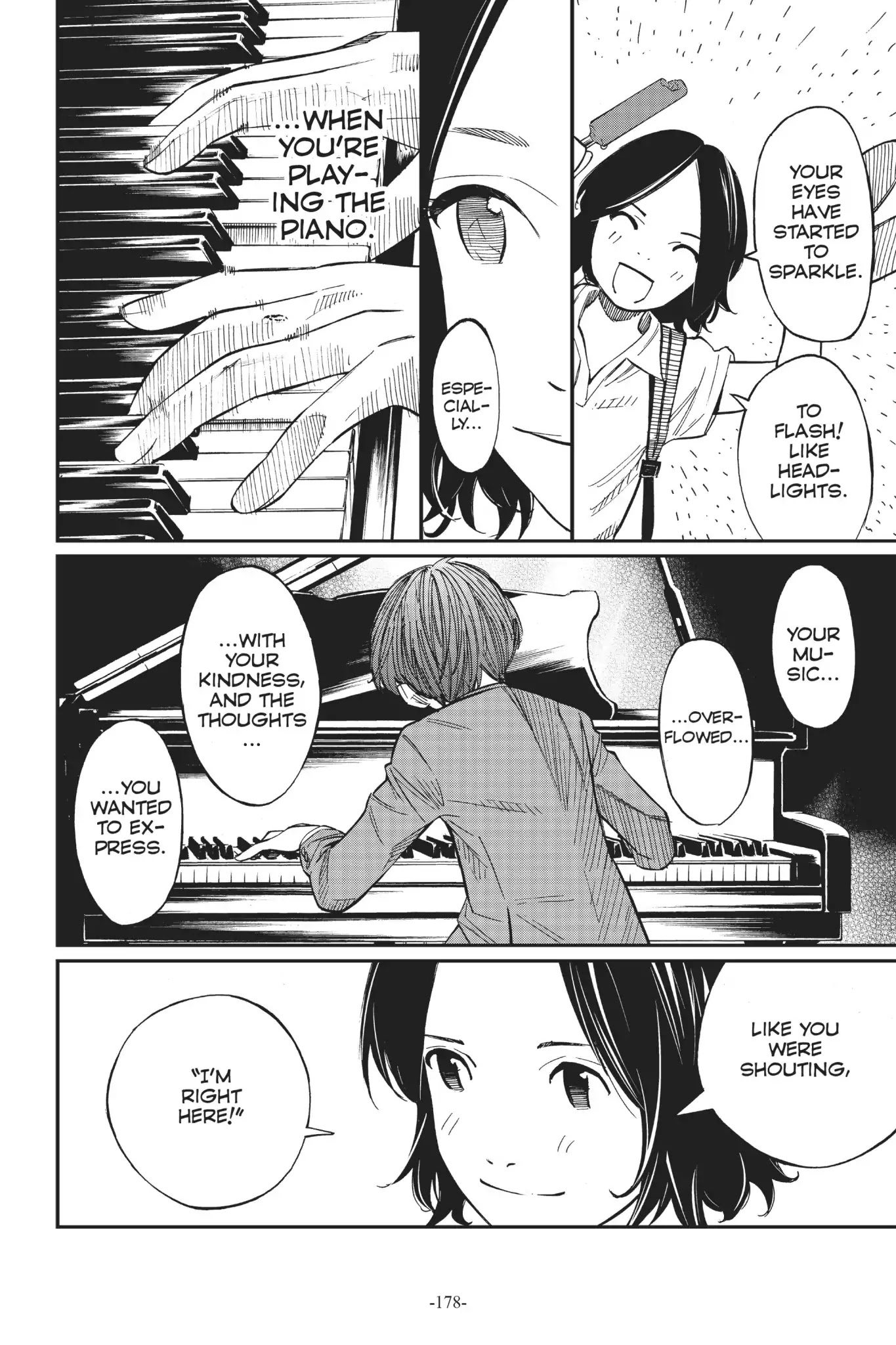 Shigatsu wa Kimi no Uso Chapter 28 page 35 - Chapter 28: Footprints