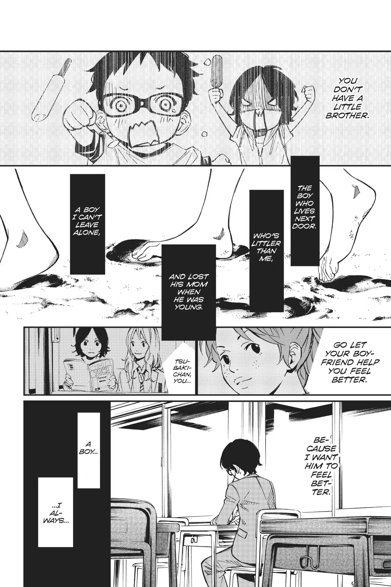 Shigatsu wa Kimi no Uso Chapter 28 page 41 - Chapter 28: Footprints