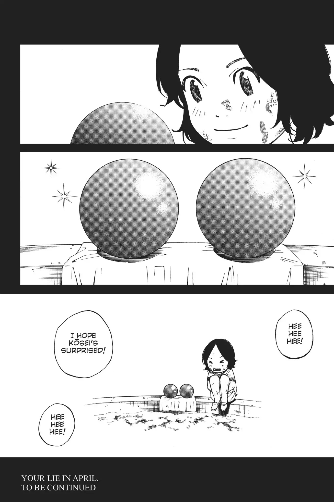 Shigatsu wa Kimi no Uso Chapter 28 page 44 - Chapter 28: Footprints