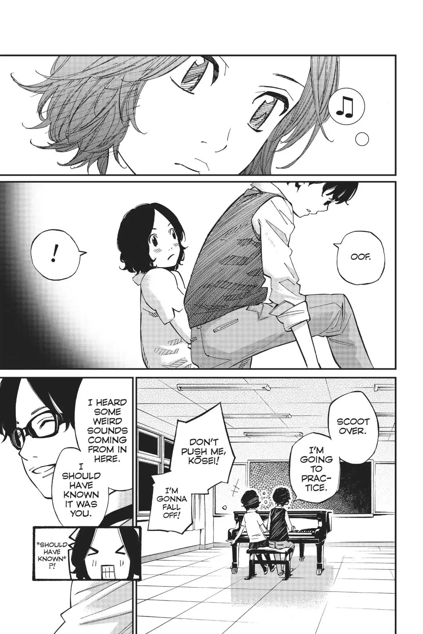 Shigatsu wa Kimi no Uso Chapter 29 page 29 - Chapter 29: Liar