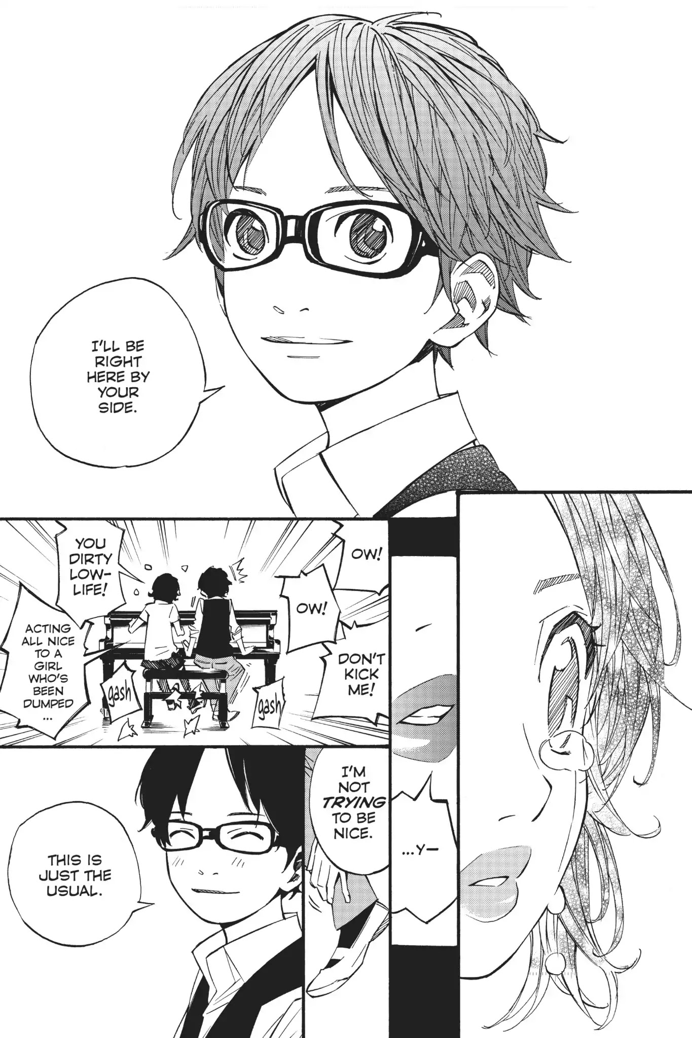 Shigatsu wa Kimi no Uso Chapter 29 page 40 - Chapter 29: Liar