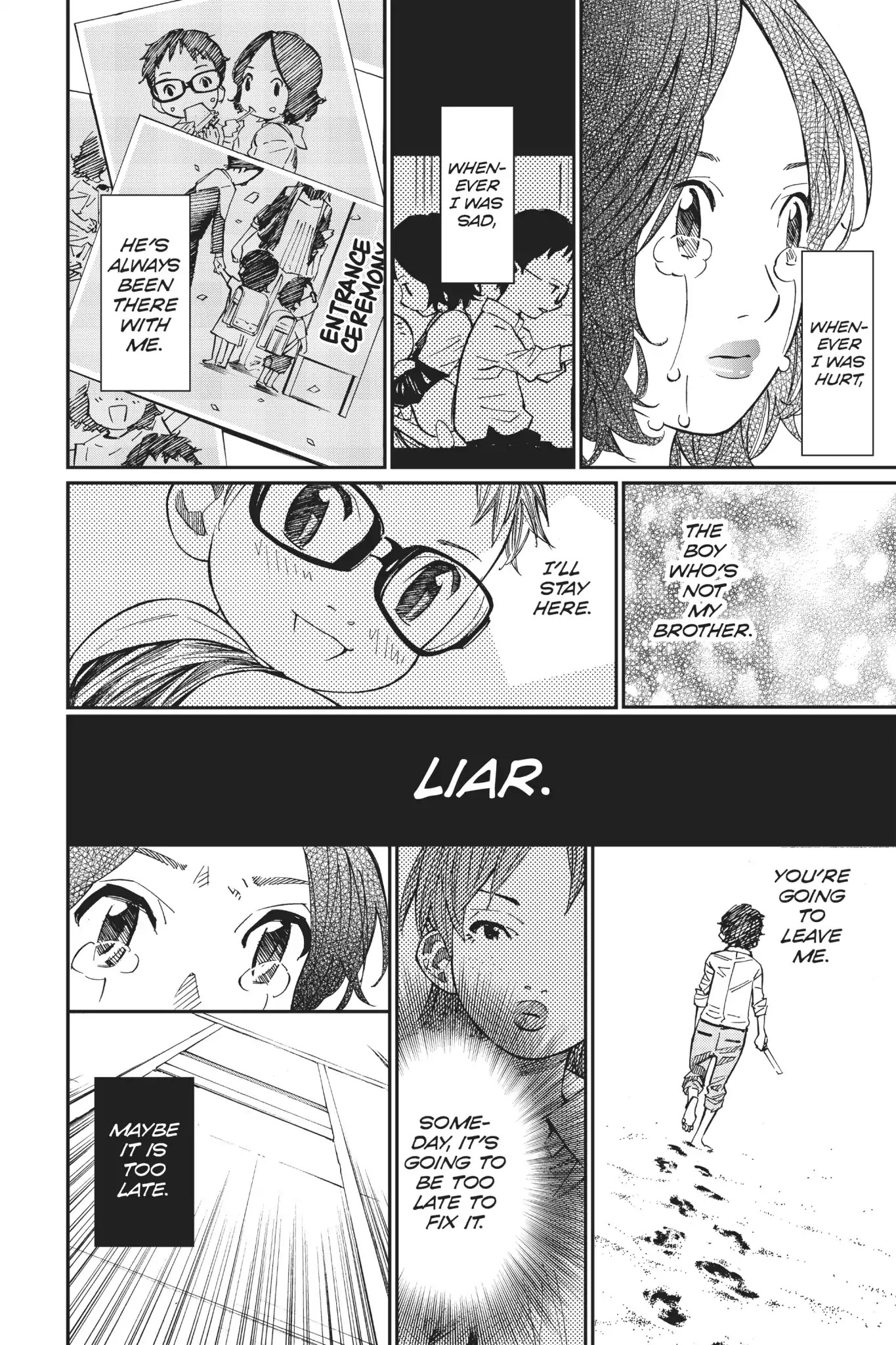 Shigatsu wa Kimi no Uso Chapter 29 page 41 - Chapter 29: Liar