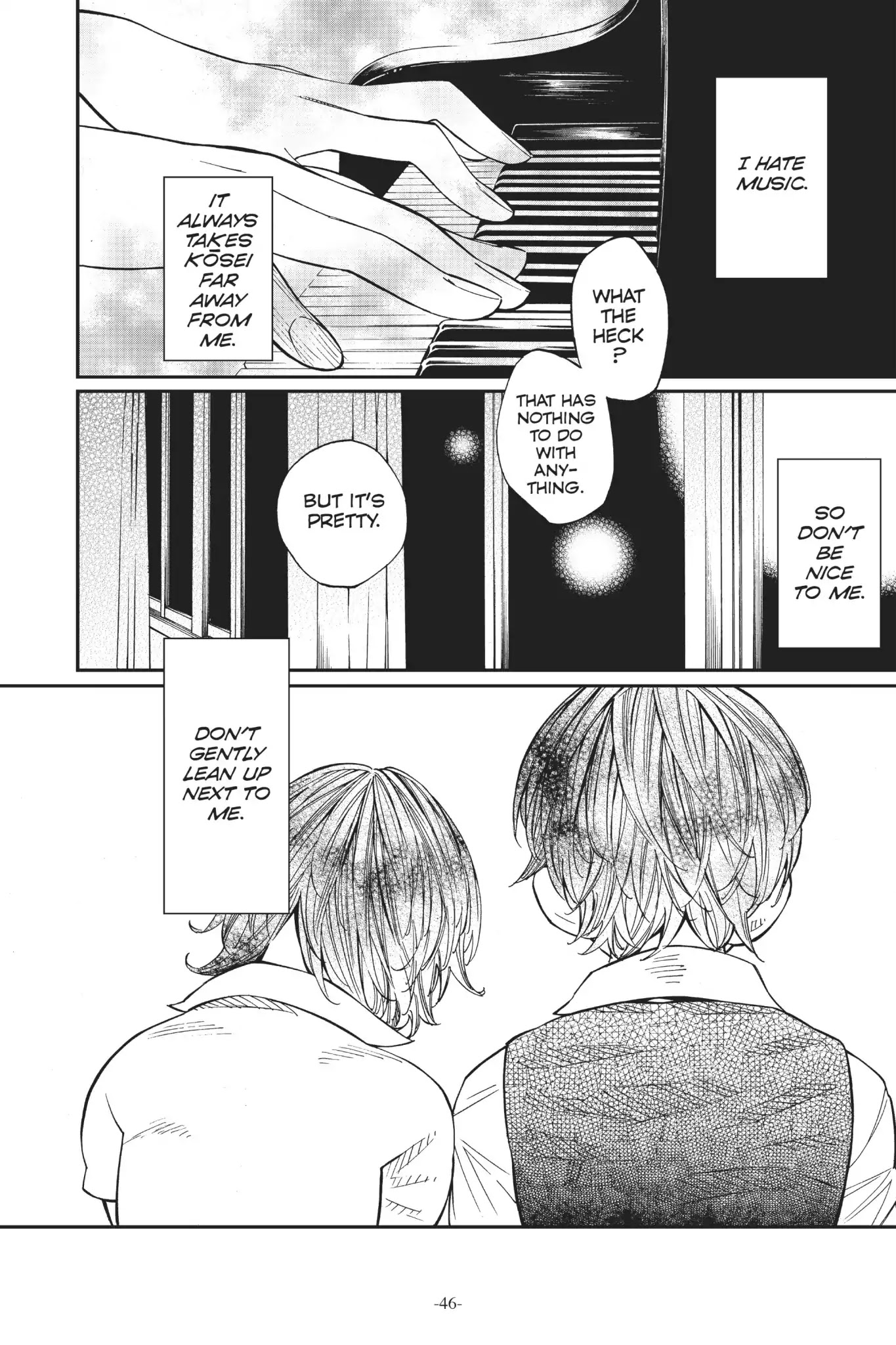 Shigatsu wa Kimi no Uso Chapter 29 page 43 - Chapter 29: Liar