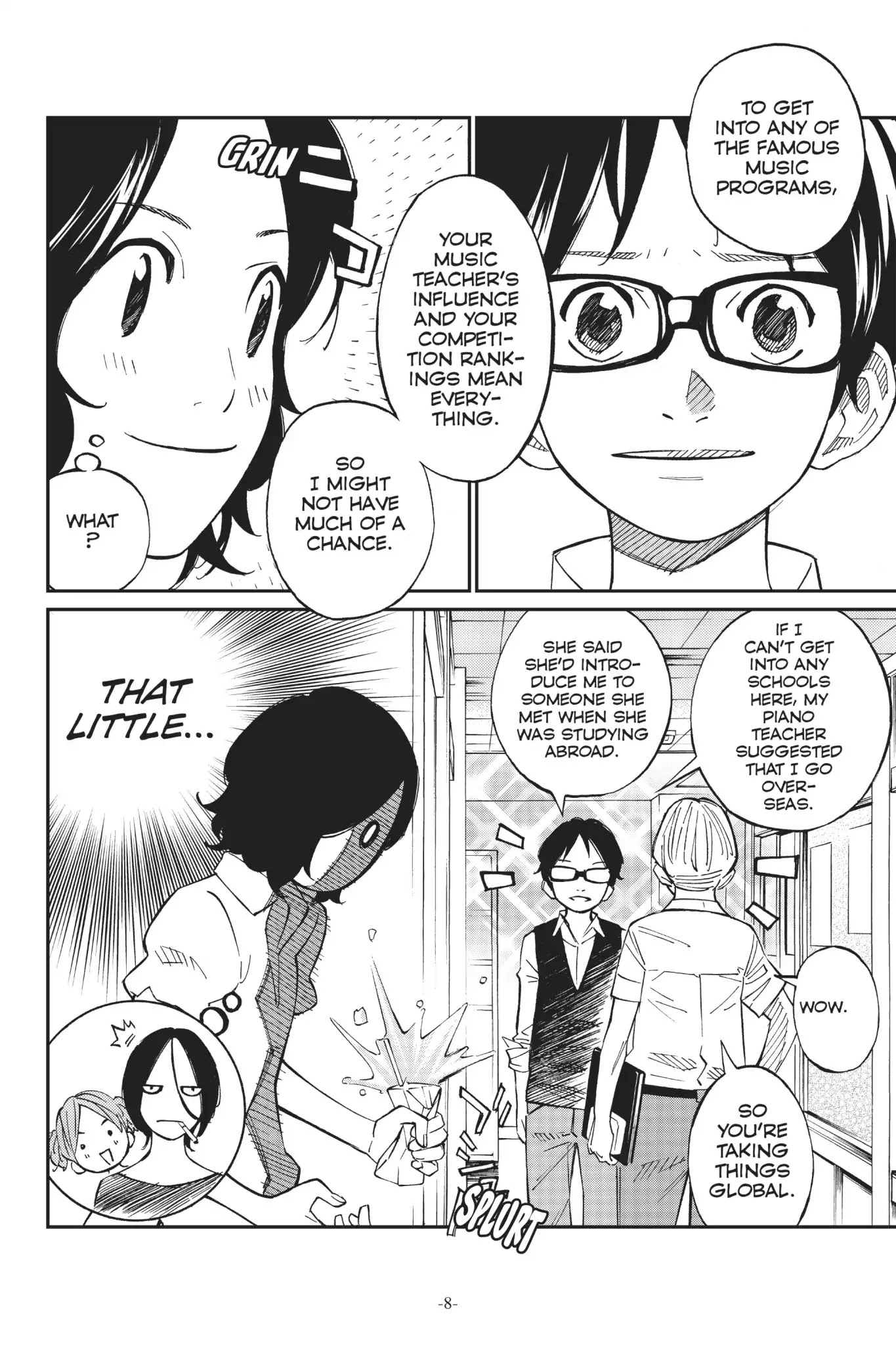 Shigatsu wa Kimi no Uso Chapter 29 page 7 - Chapter 29: Liar