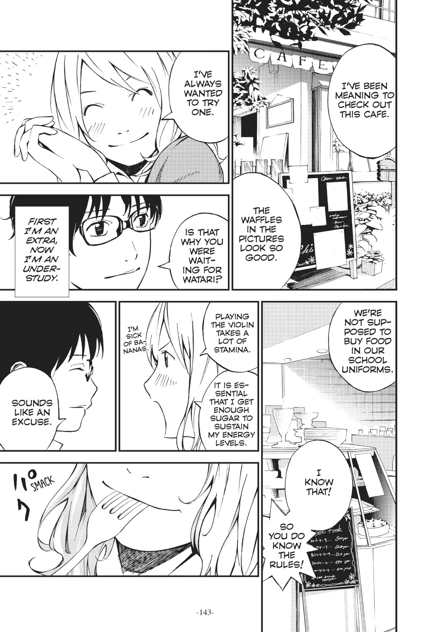 Shigatsu wa Kimi no Uso Chapter 3 page 17 - Chapter 3: Black Cat