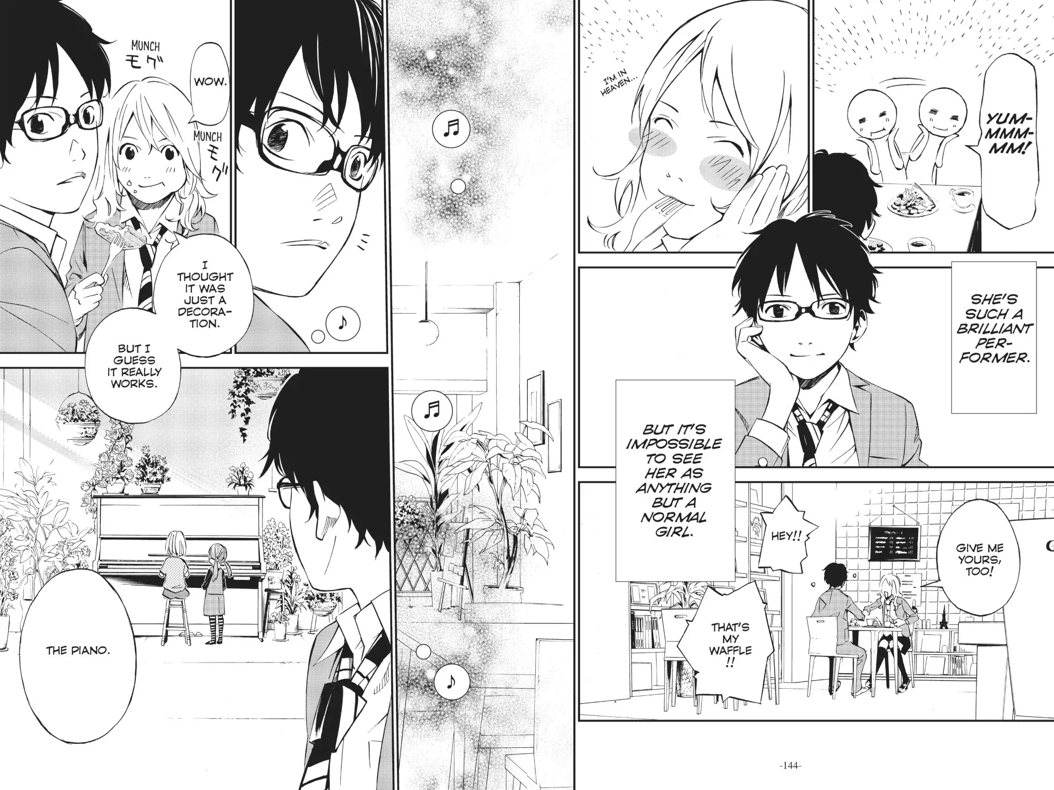 Shigatsu wa Kimi no Uso Chapter 3 page 18 - Chapter 3: Black Cat