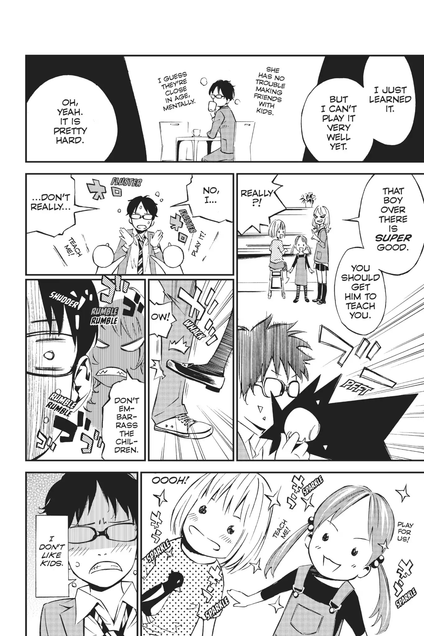 Shigatsu wa Kimi no Uso Chapter 3 page 21 - Chapter 3: Black Cat