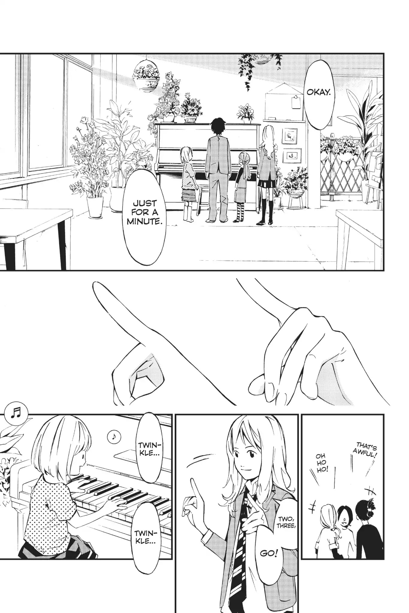 Shigatsu wa Kimi no Uso Chapter 3 page 22 - Chapter 3: Black Cat