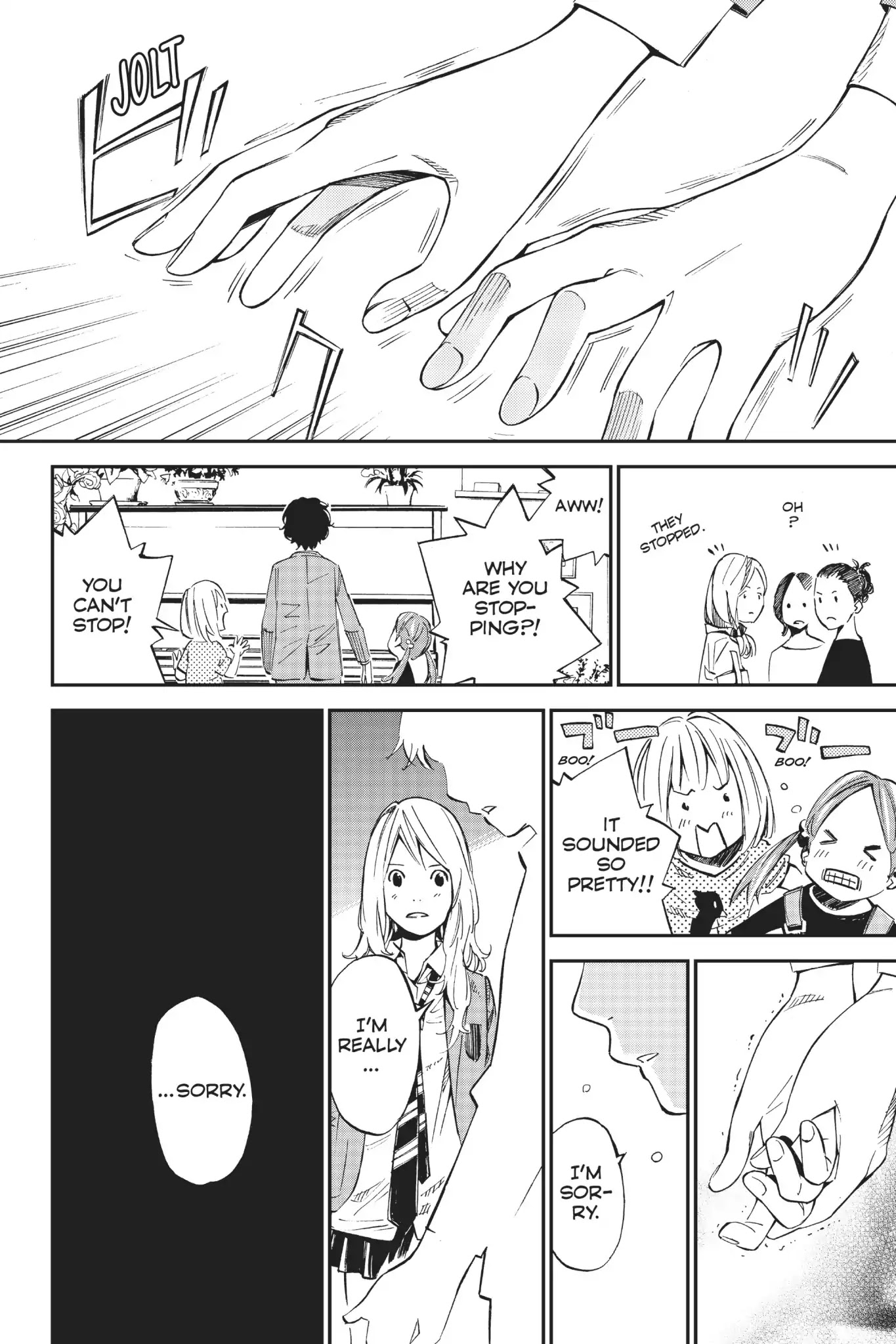 Shigatsu wa Kimi no Uso Chapter 3 page 25 - Chapter 3: Black Cat