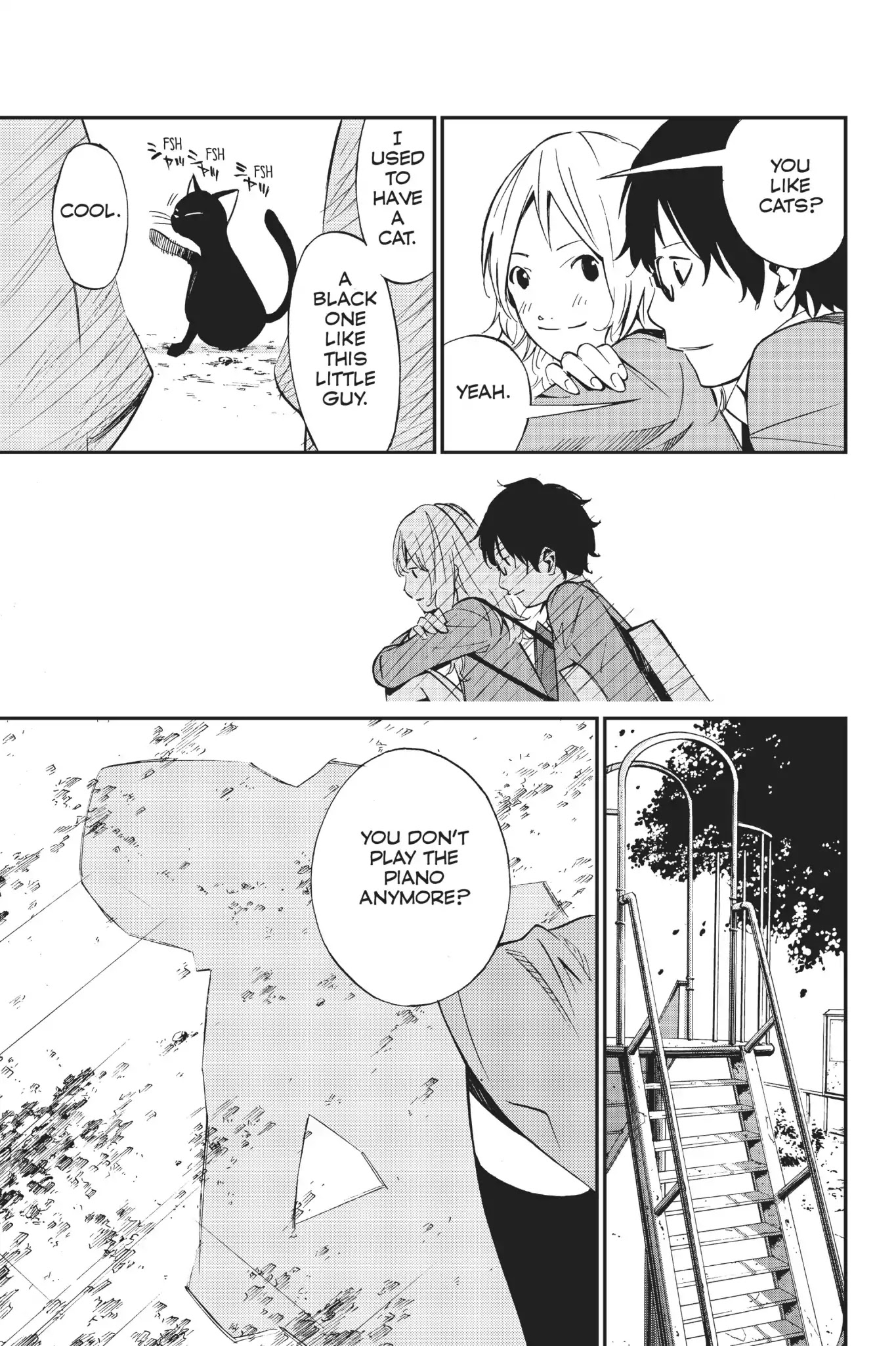 Shigatsu wa Kimi no Uso Chapter 3 page 28 - Chapter 3: Black Cat