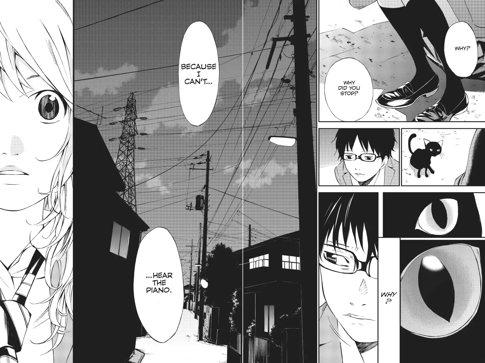 Shigatsu wa Kimi no Uso Chapter 3 page 30 - Chapter 3: Black Cat