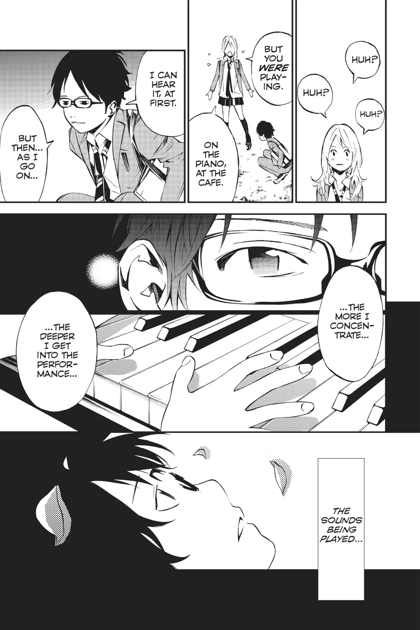 Shigatsu wa Kimi no Uso Chapter 3 page 32 - Chapter 3: Black Cat