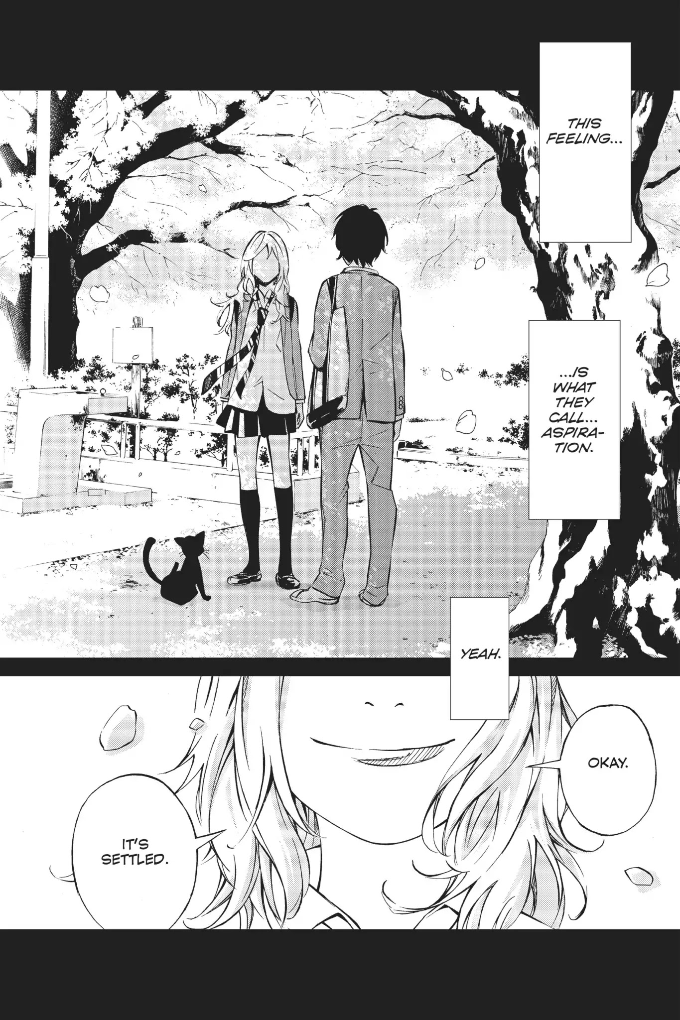Shigatsu wa Kimi no Uso Chapter 3 page 38 - Chapter 3: Black Cat