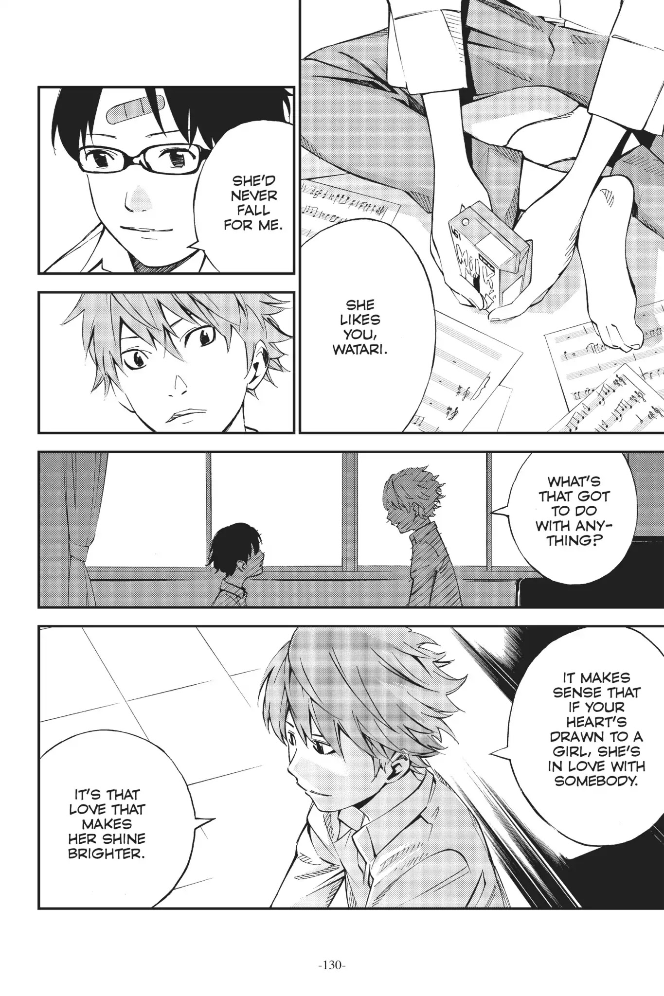 Shigatsu wa Kimi no Uso Chapter 3 page 6 - Chapter 3: Black Cat