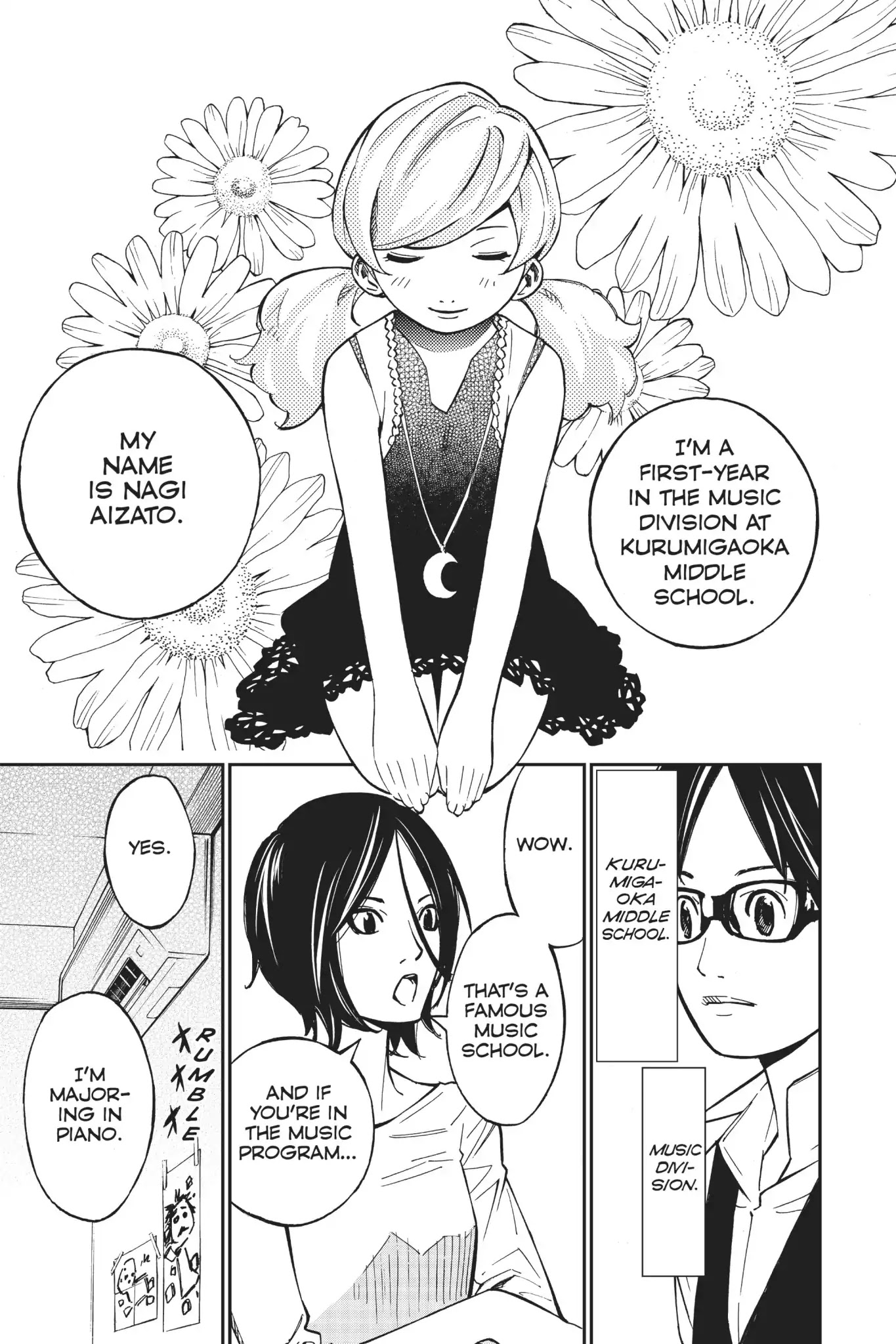 Shigatsu wa Kimi no Uso Chapter 30 page 15 - Chapter 30: Intruder
