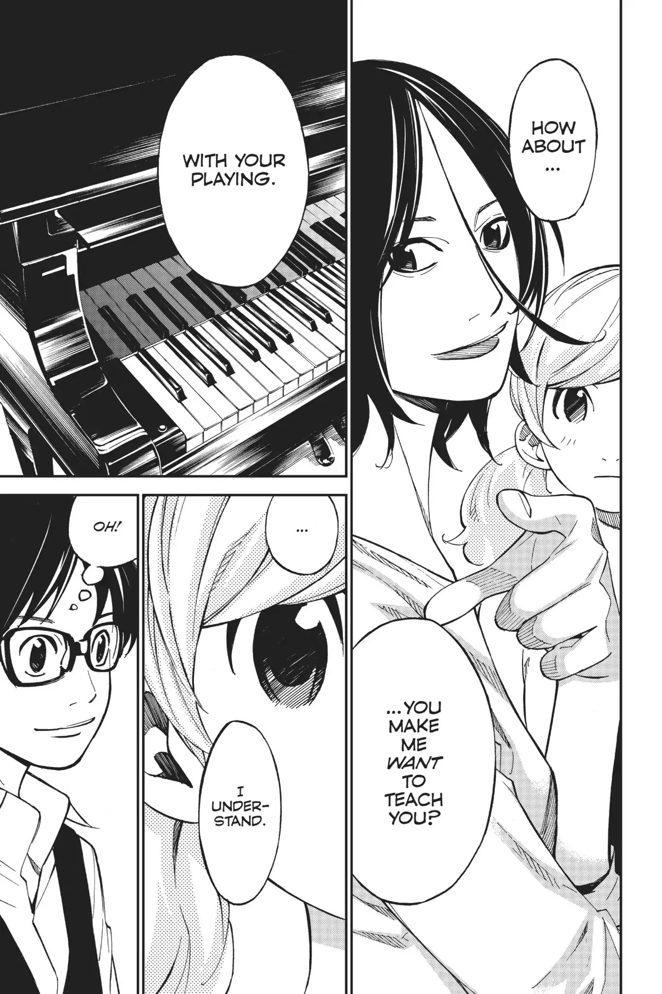 Shigatsu wa Kimi no Uso Chapter 30 page 17 - Chapter 30: Intruder