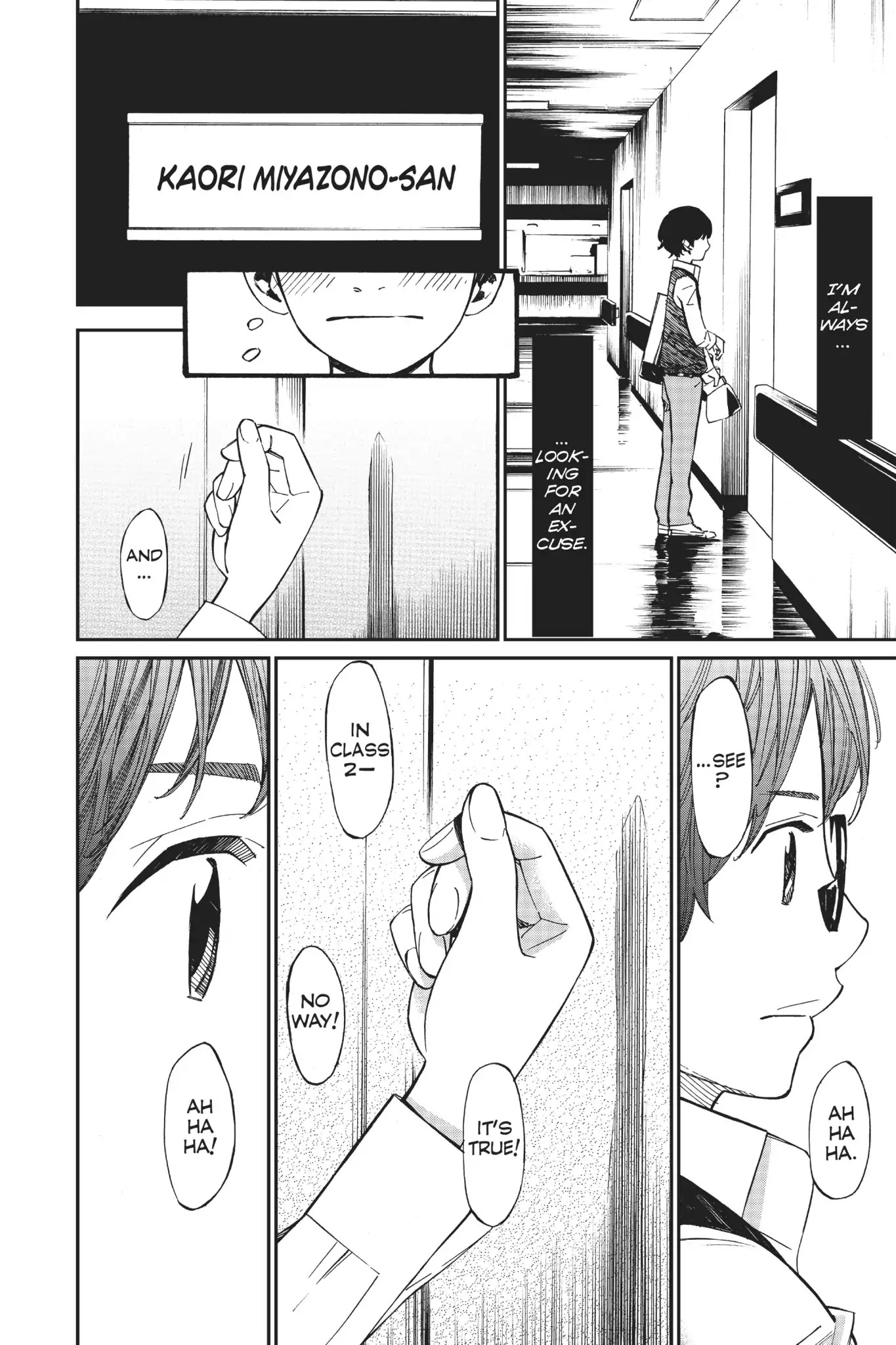 Shigatsu wa Kimi no Uso Chapter 30 page 28 - Chapter 30: Intruder