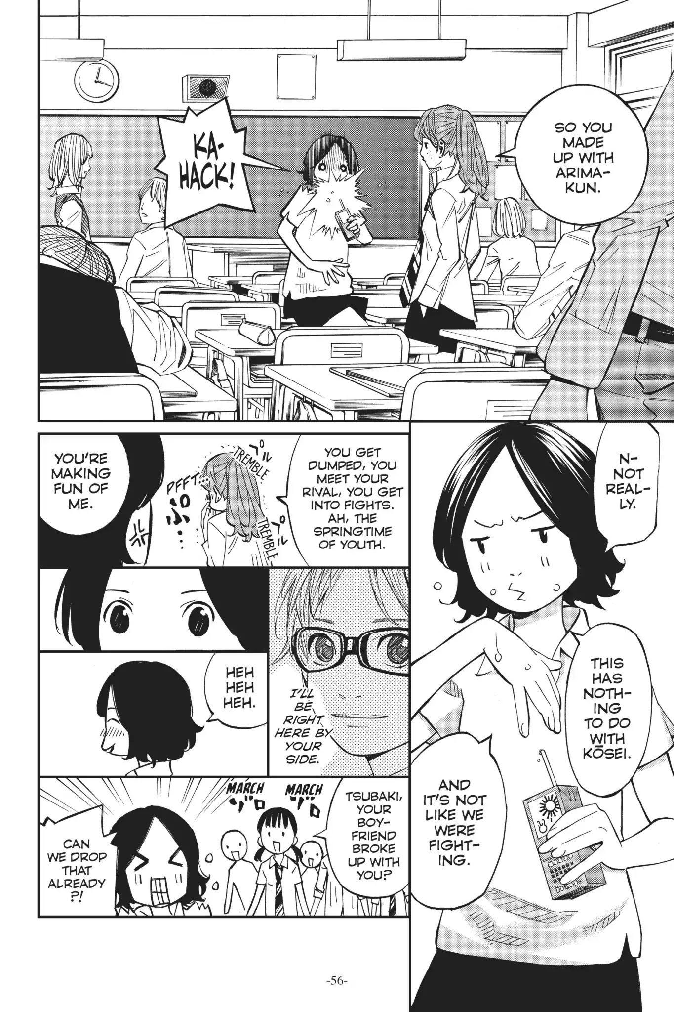 Shigatsu wa Kimi no Uso Chapter 30 page 5 - Chapter 30: Intruder