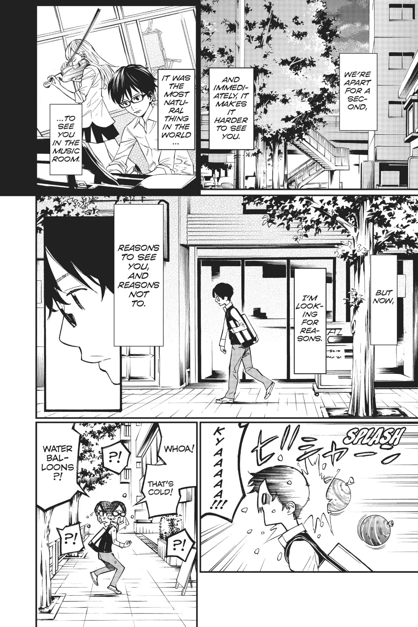 Shigatsu wa Kimi no Uso Chapter 30 page 9 - Chapter 30: Intruder