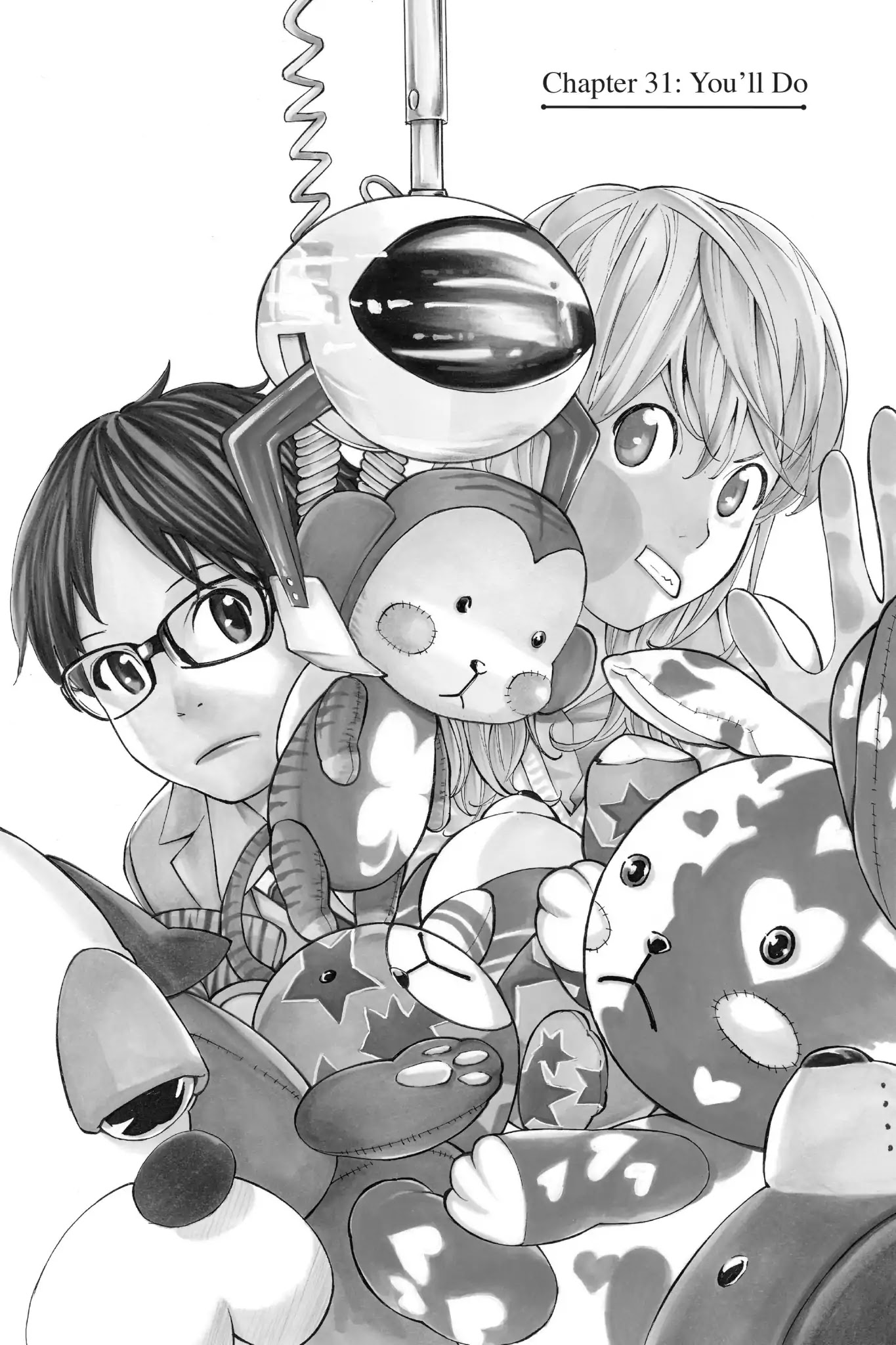 Shigatsu wa Kimi no Uso Chapter 31 page 1 - Chapter 31: You'll Do