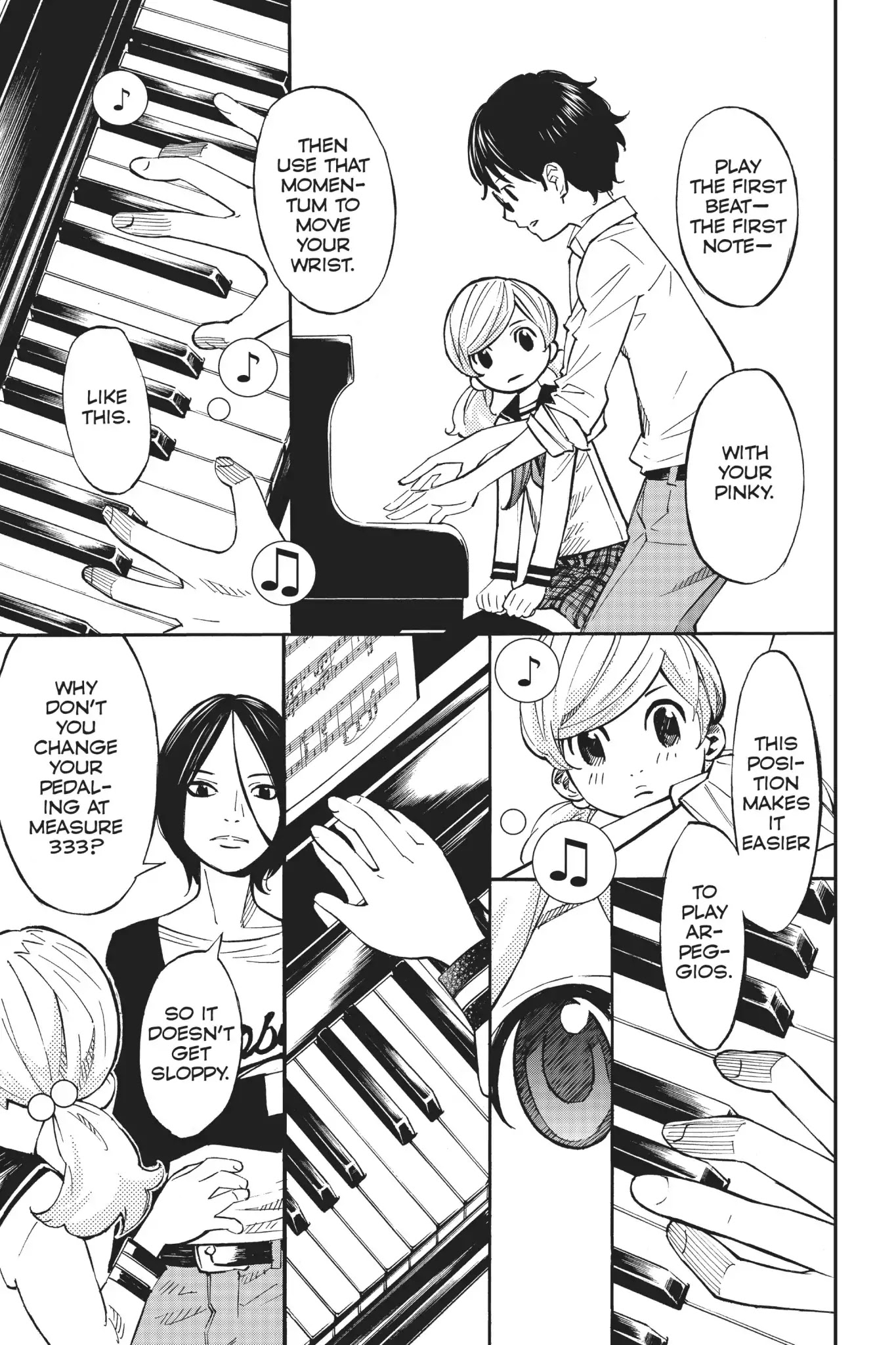 Shigatsu wa Kimi no Uso Chapter 31 page 10 - Chapter 31: You'll Do