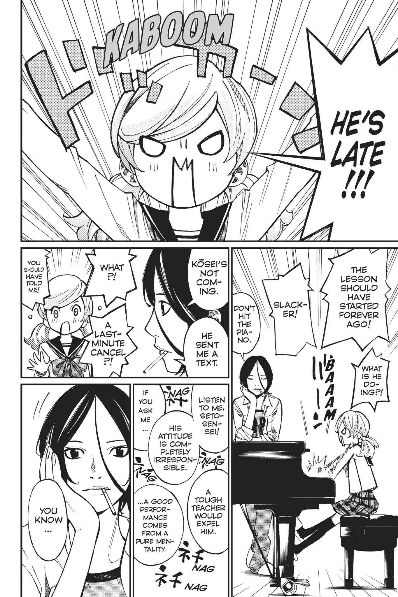 Shigatsu wa Kimi no Uso Chapter 31 page 26 - Chapter 31: You'll Do