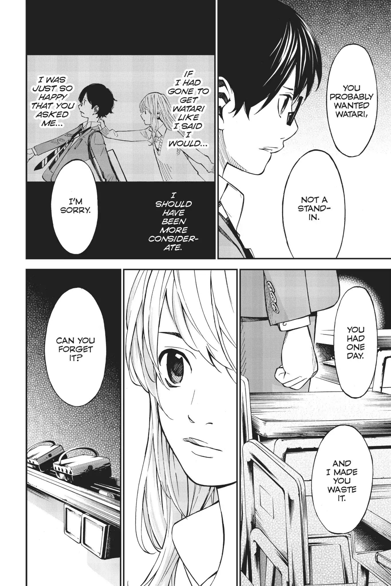 Shigatsu wa Kimi no Uso Chapter 31 page 36 - Chapter 31: You'll Do