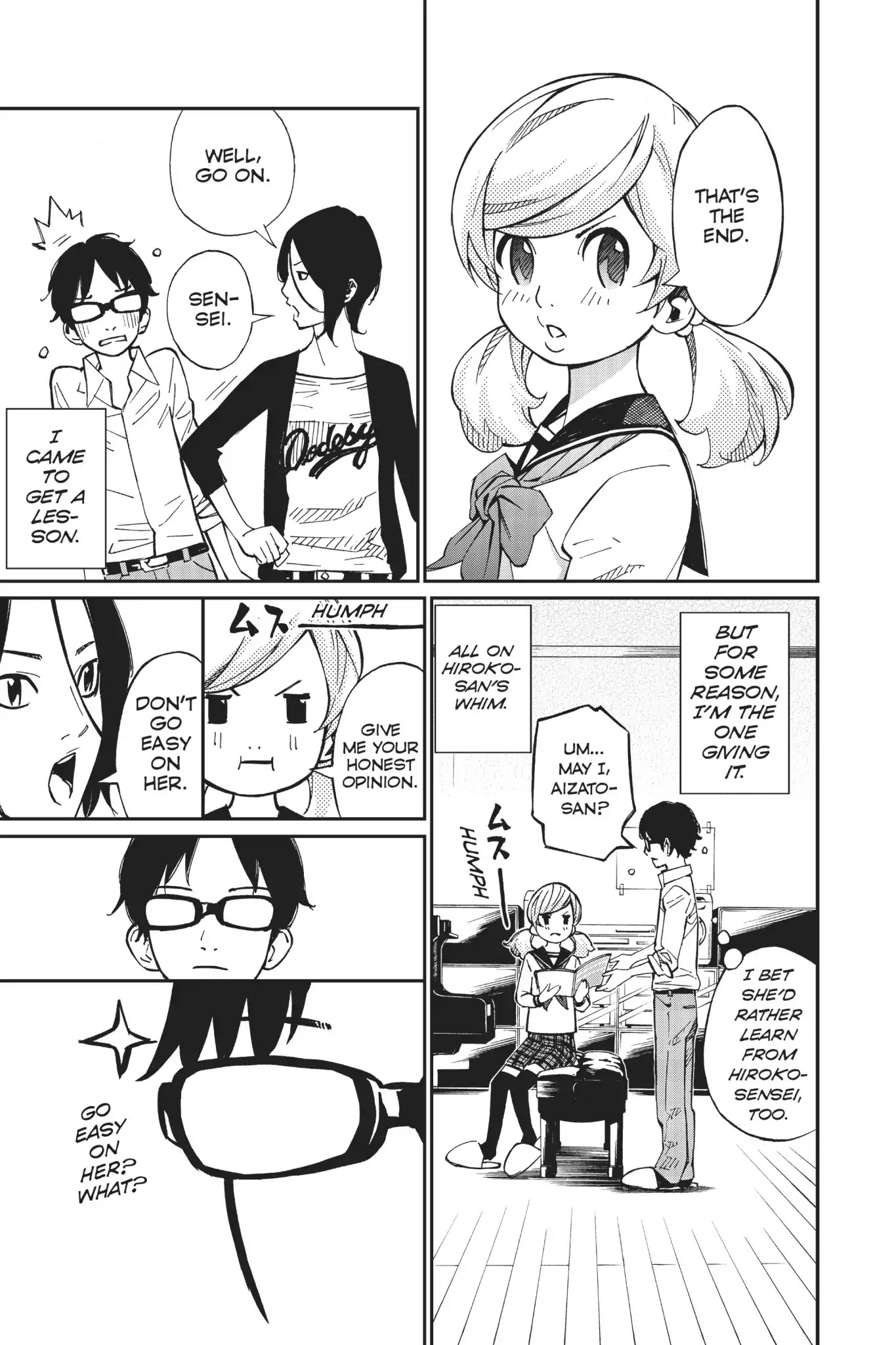 Shigatsu wa Kimi no Uso Chapter 31 page 8 - Chapter 31: You'll Do