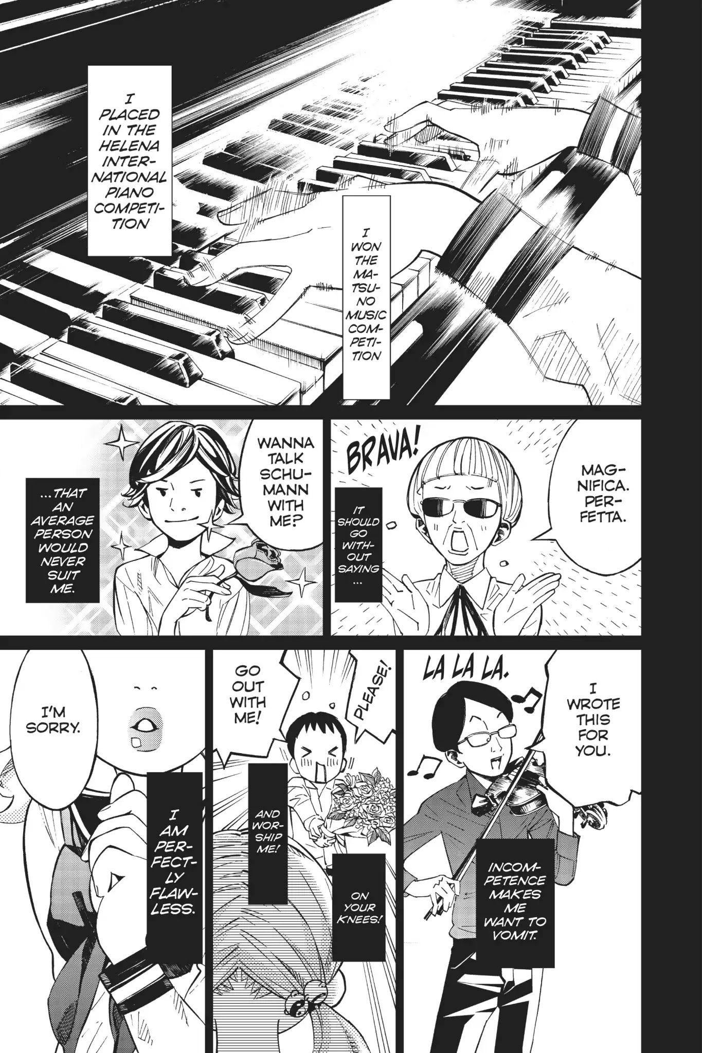 Shigatsu wa Kimi no Uso Chapter 32 page 1 - Chapter 32: Two of a Kind