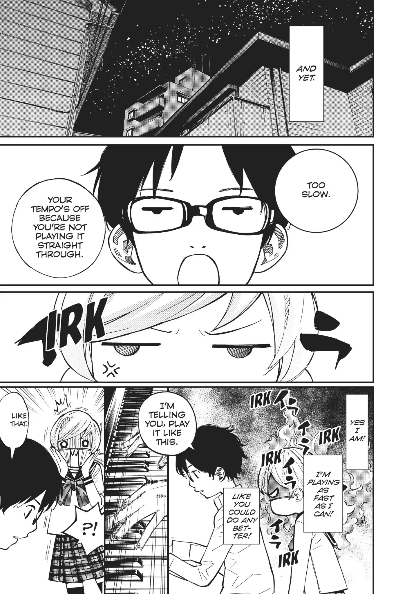 Shigatsu wa Kimi no Uso Chapter 32 page 3 - Chapter 32: Two of a Kind