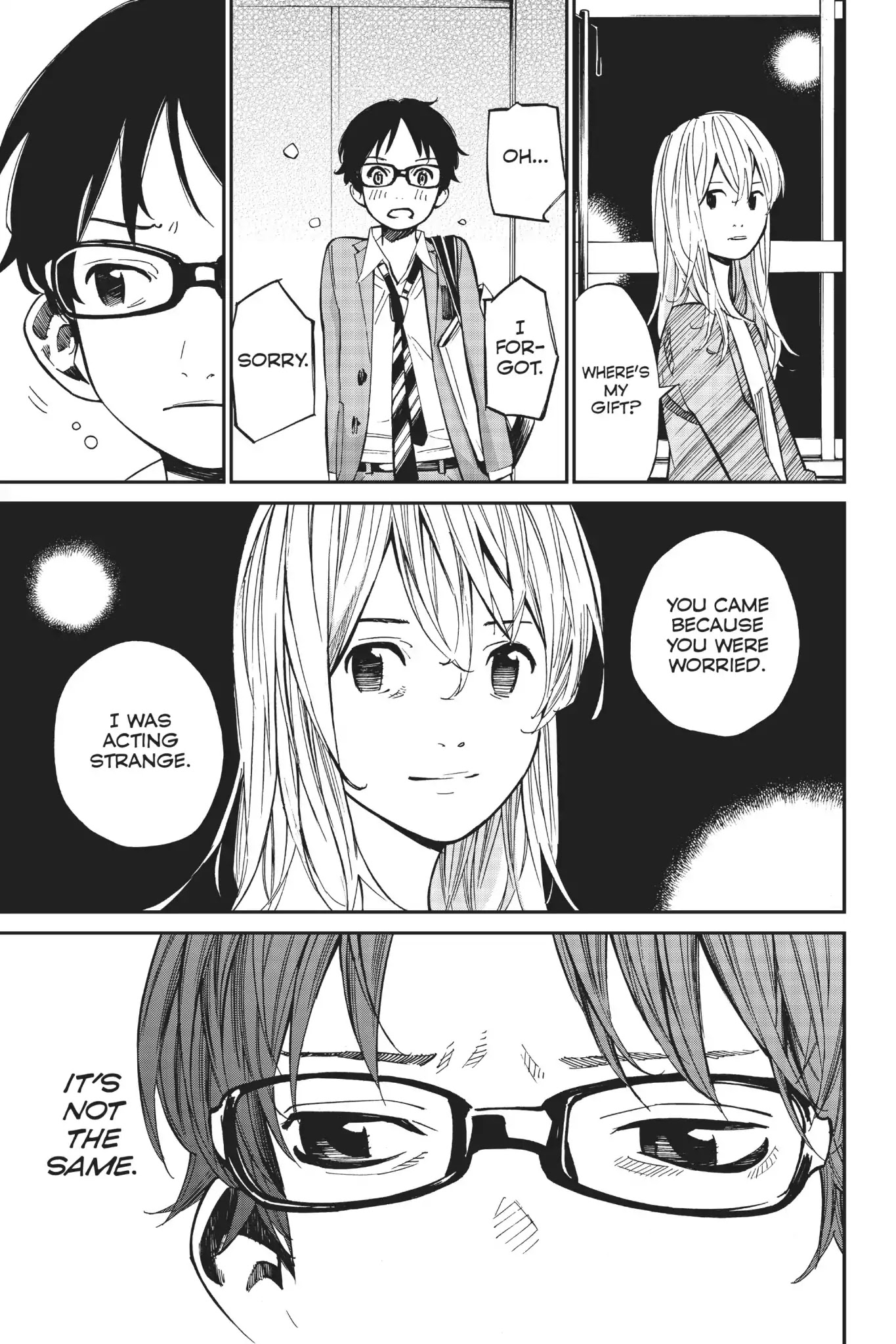Shigatsu wa Kimi no Uso Chapter 32 page 41 - Chapter 32: Two of a Kind
