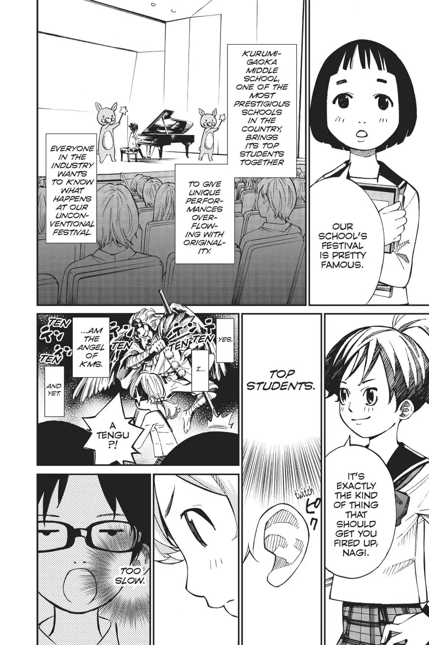 Shigatsu wa Kimi no Uso Chapter 32 page 8 - Chapter 32: Two of a Kind