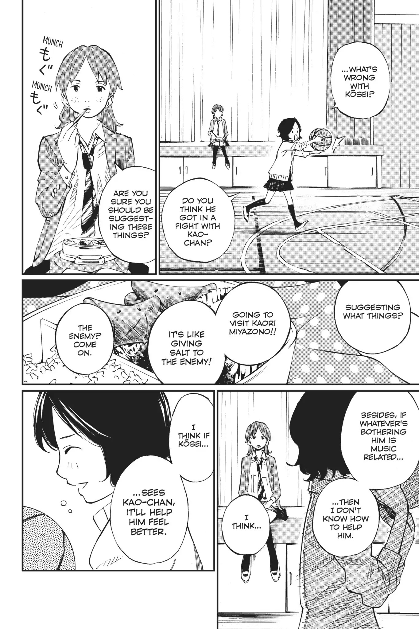 Shigatsu wa Kimi no Uso Chapter 33 page 12 - Chapter 33: Twilight