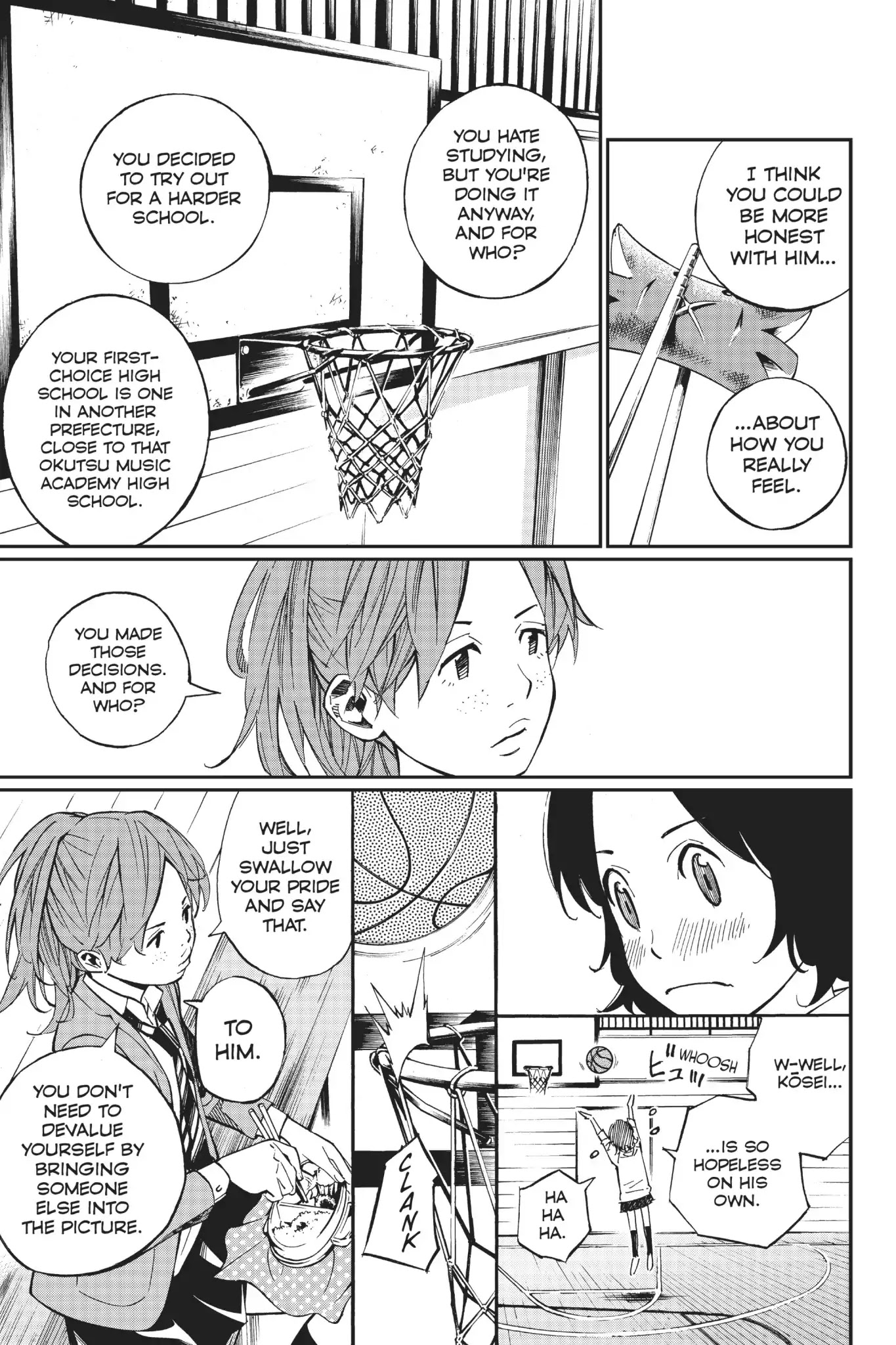 Shigatsu wa Kimi no Uso Chapter 33 page 13 - Chapter 33: Twilight