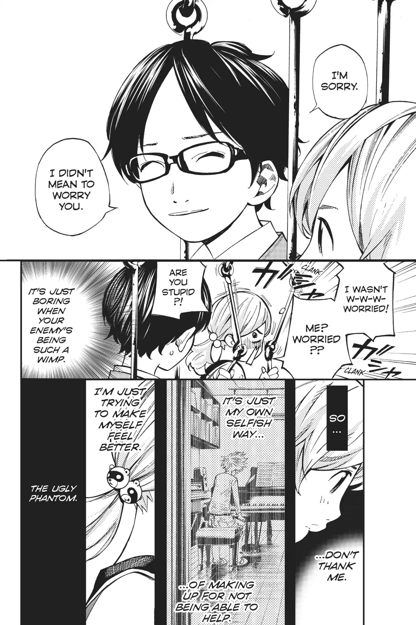 Shigatsu wa Kimi no Uso Chapter 33 page 22 - Chapter 33: Twilight