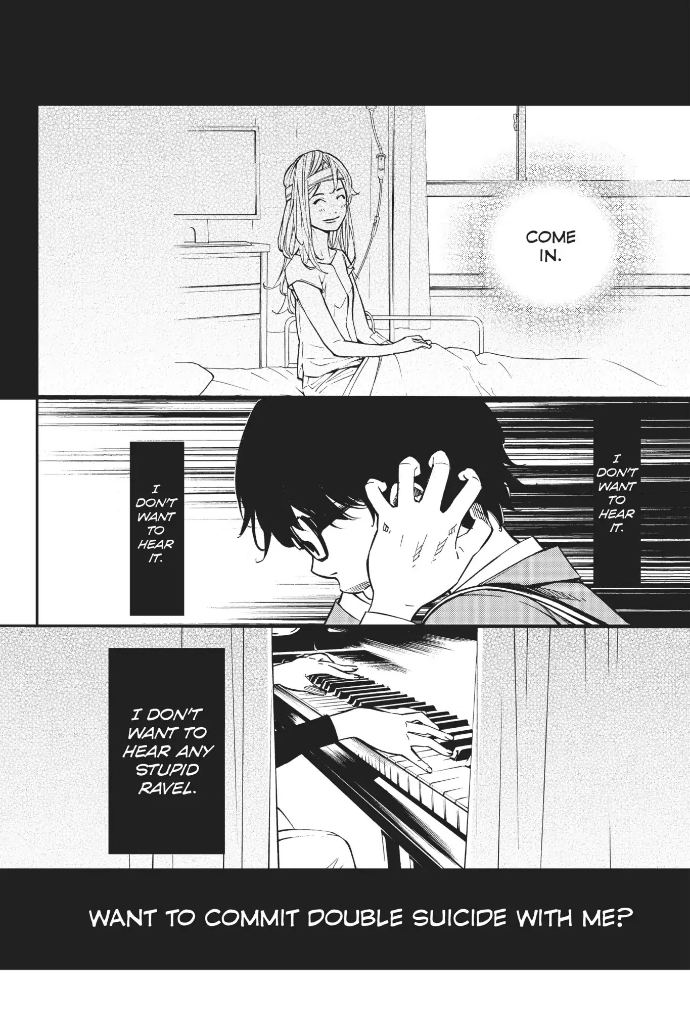 Shigatsu wa Kimi no Uso Chapter 33 page 28 - Chapter 33: Twilight