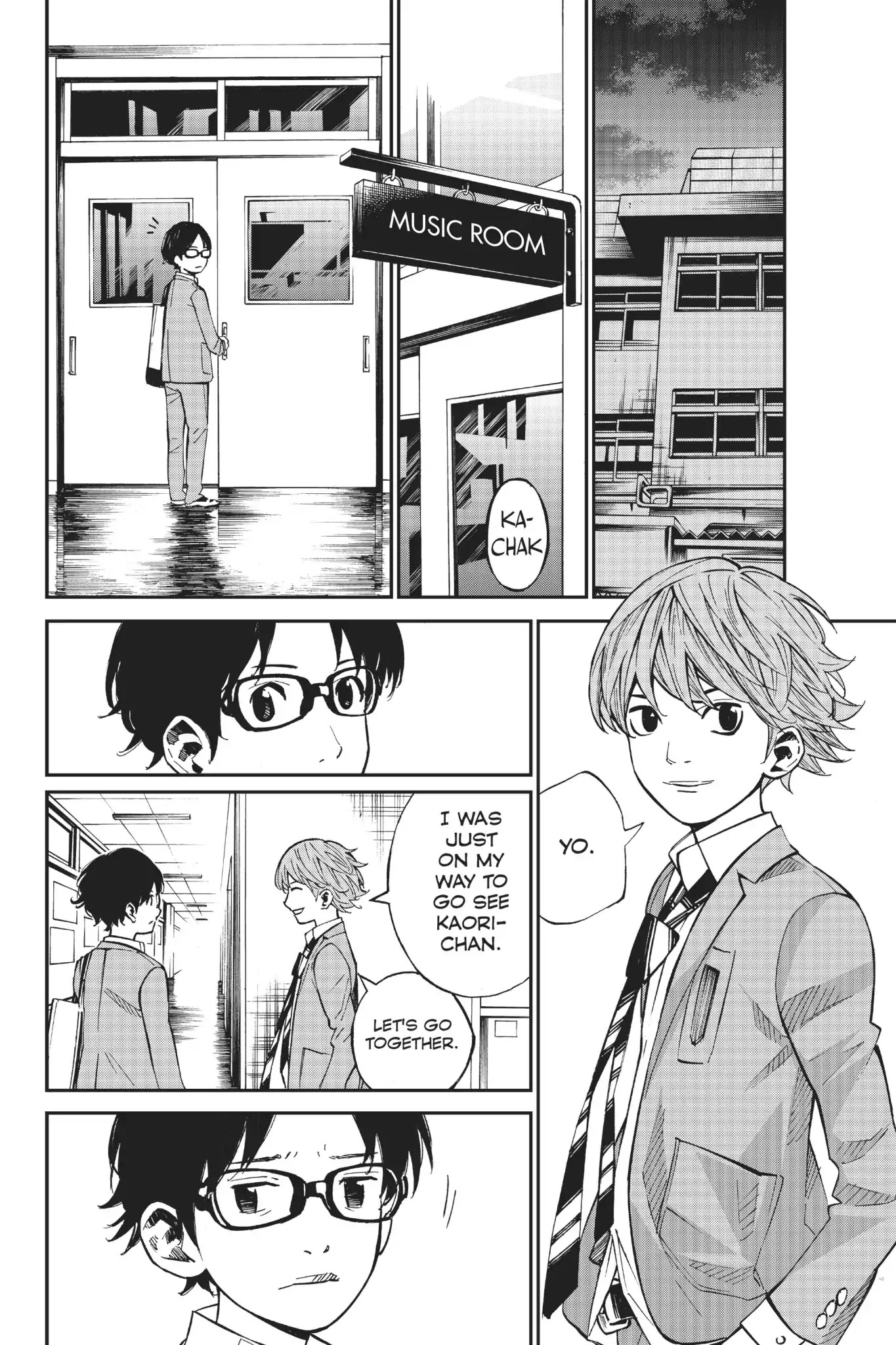 Shigatsu wa Kimi no Uso Chapter 33 page 30 - Chapter 33: Twilight