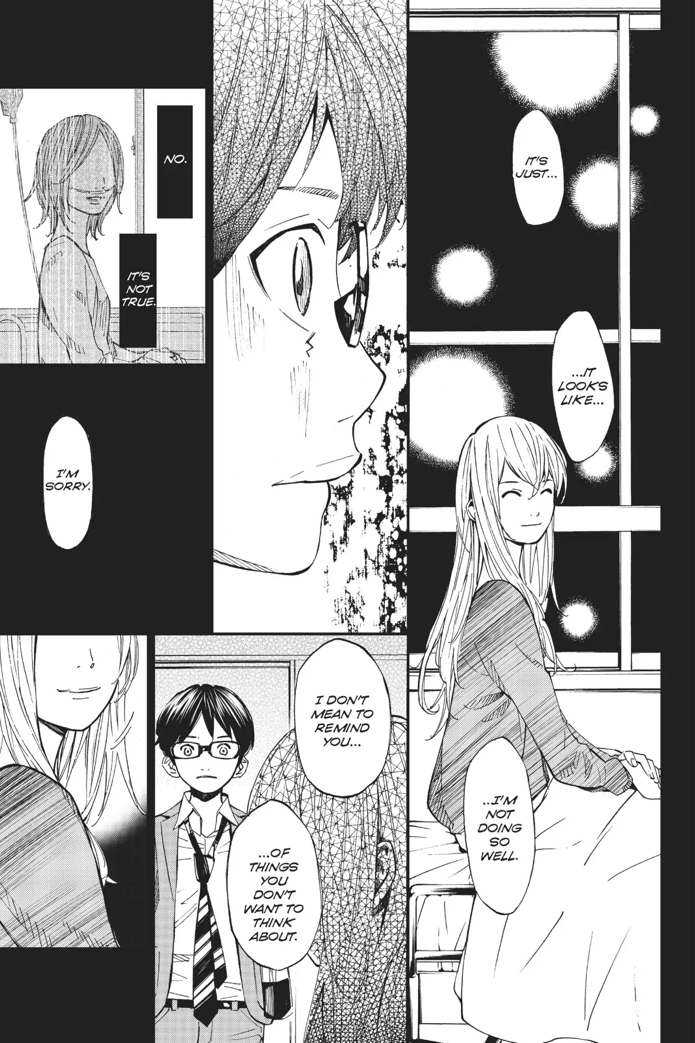 Shigatsu wa Kimi no Uso Chapter 33 page 35 - Chapter 33: Twilight