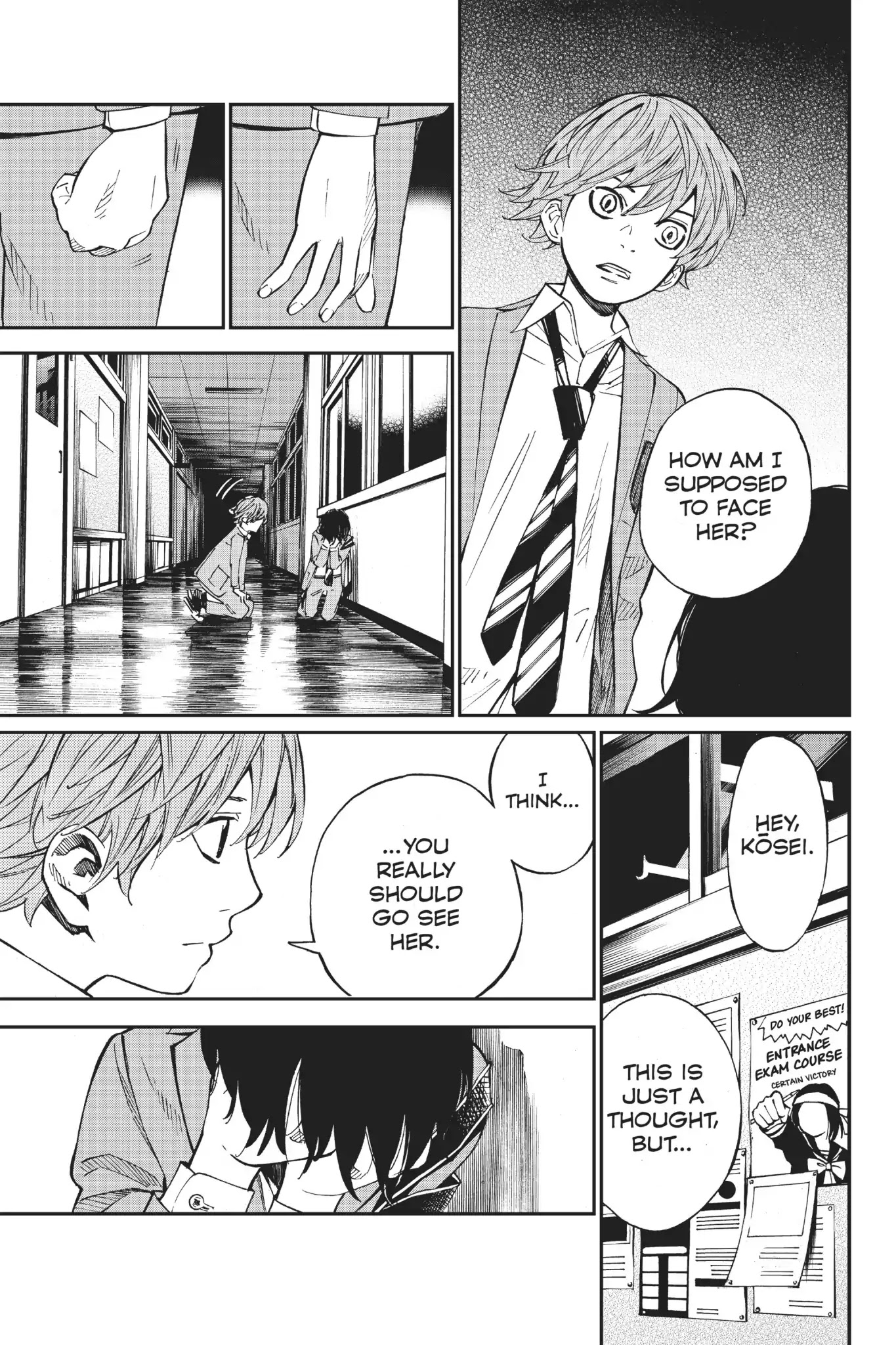 Shigatsu wa Kimi no Uso Chapter 33 page 37 - Chapter 33: Twilight
