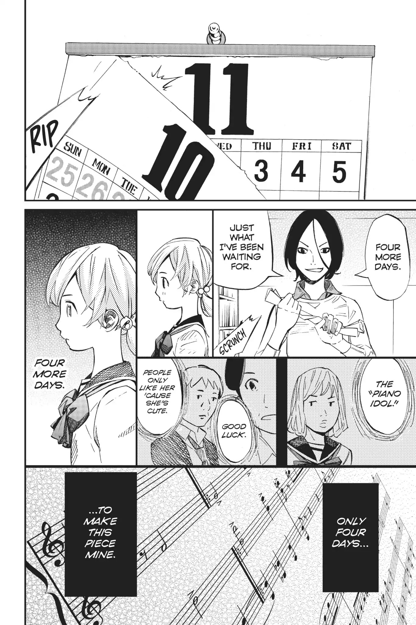 Shigatsu wa Kimi no Uso Chapter 34 page 11 - Chapter 34: Those Who Gaze into the Abyss