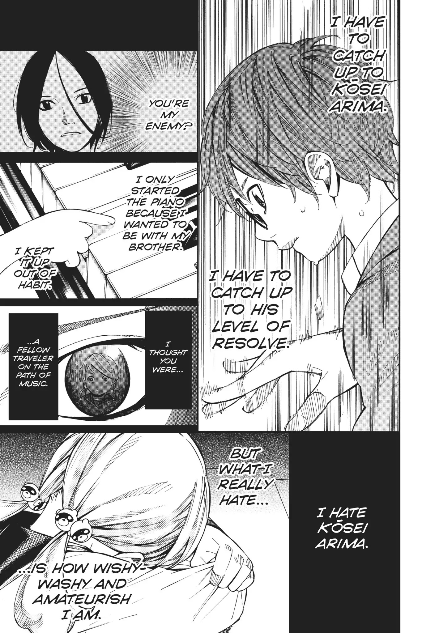 Shigatsu wa Kimi no Uso Chapter 34 page 16 - Chapter 34: Those Who Gaze into the Abyss