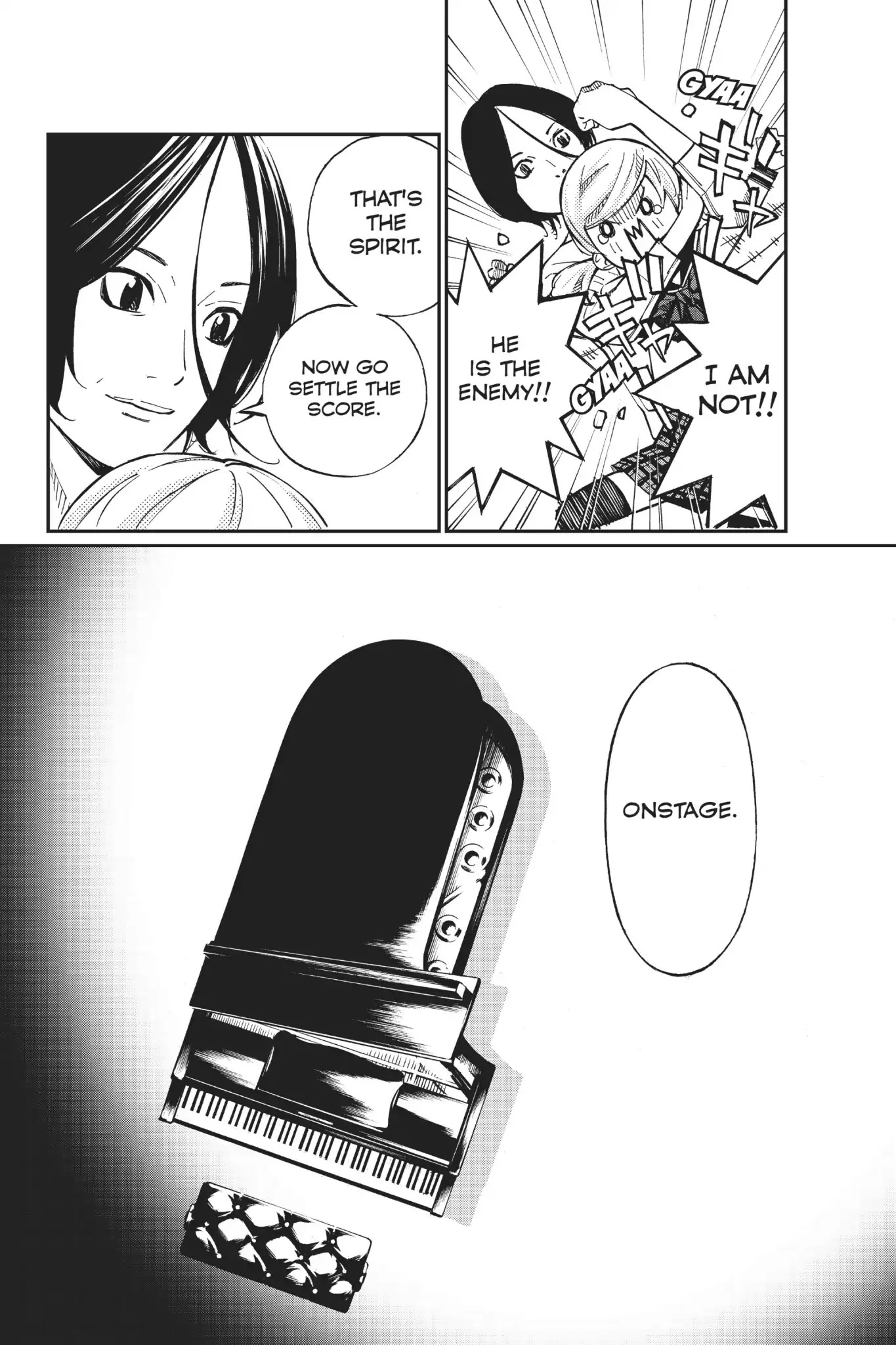 Shigatsu wa Kimi no Uso Chapter 34 page 21 - Chapter 34: Those Who Gaze into the Abyss