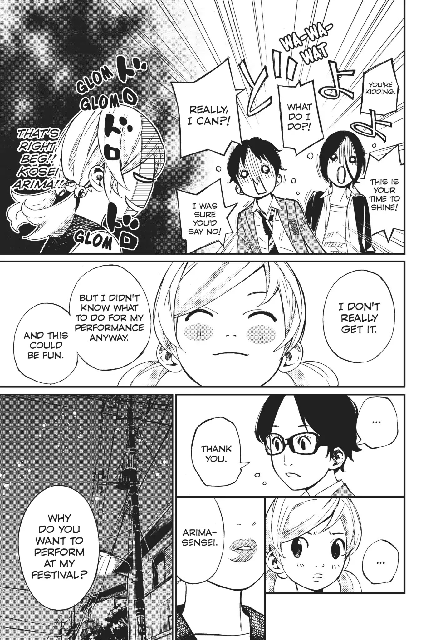 Shigatsu wa Kimi no Uso Chapter 34 page 3 - Chapter 34: Those Who Gaze into the Abyss